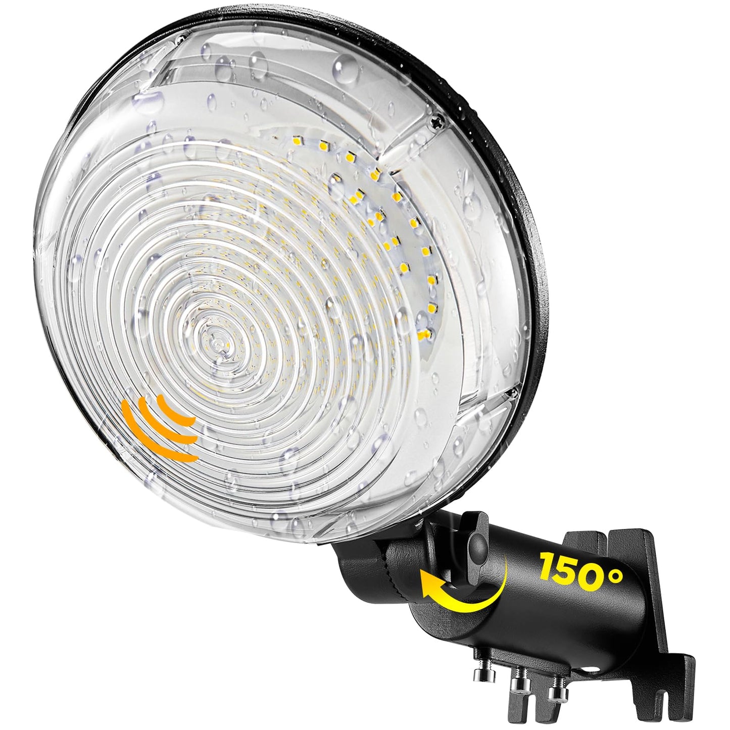 WILLGOTOP 150W Dusk to Dawn Outdoor Light, 21000LM LED Outdoor Lights, 150° Adjustable Barn Light Outdoor, Yard Lights, 6500K Security Light IP66 Waterproof Street Lights for Farmhouse Warehouse