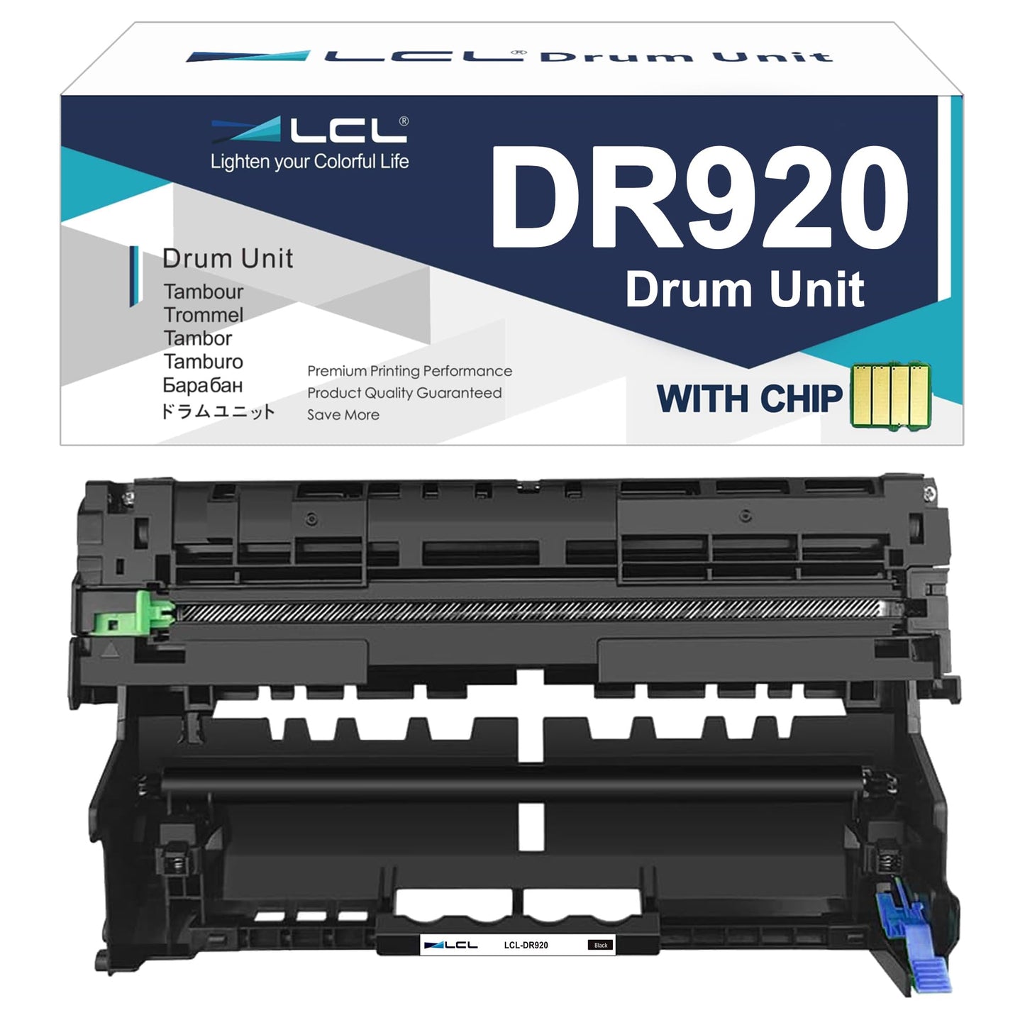 LCL Compatible Drum Unit Replacement for Brother DR920 DR-920 High Yield (1Black) for HL-L5210DN HL-L5210DW HL-L5210DWT HL-L5215DW HL-L6210DW HL-L6210DWT HL-L6217DW HL-L6310DW HL-L6415DW HL-L6415DWT