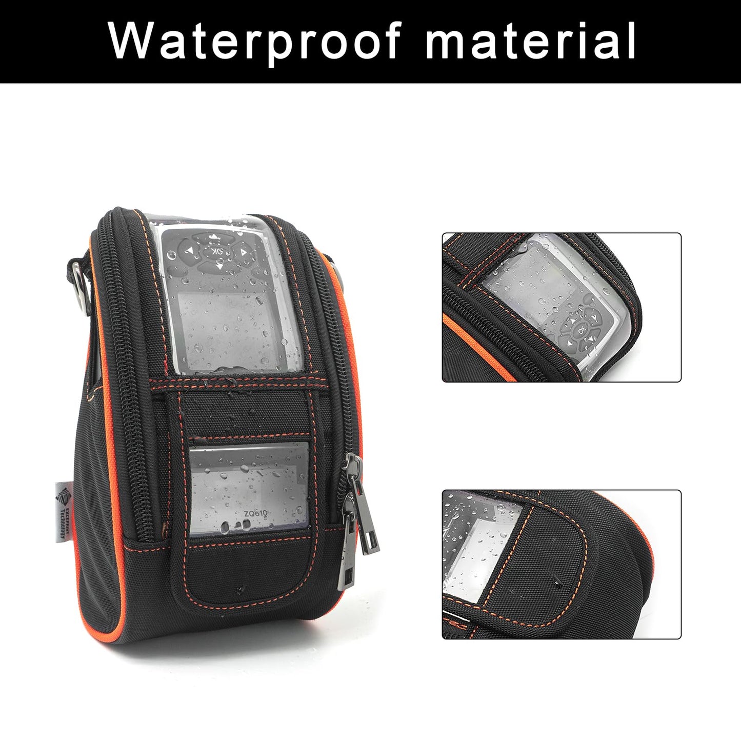 Soft Carrying Case for Zebra ZQ610 QLN220 ZR628 Mobile Thermal Printer - 2024 Upgrade Case Holster with Shoulder Strap and Belt Clip Compatible with Zebra ZQ610 QLN220 ZR628 Portable Carry Accessories