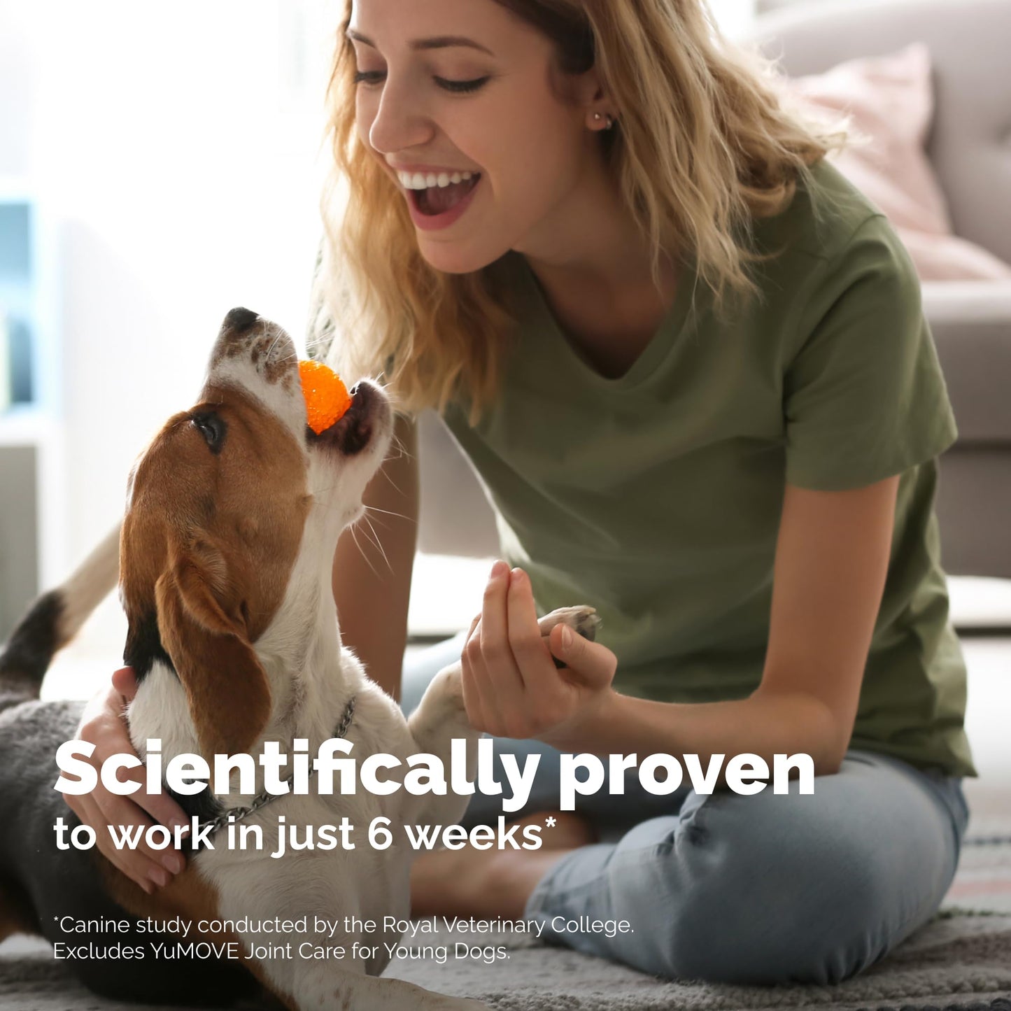 YuMOVE Advanced Vet Strength Hip & Joint Supplement for Dogs with Glucosamine, Hyaluronic Acid, ActivEase Green Lipped Mussel & Omega 3 Joint Supplement for Stiffness & Mobility (180ct Chews)