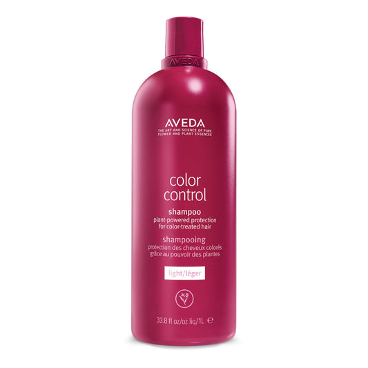 Aveda Colour Control Light Shampoo | Colour Protection Shampoo | Fights Fade | for Fine to Medium Colour-Treated Hair Types | Silicone Free | 98% Naturally Derived*, 1000ml