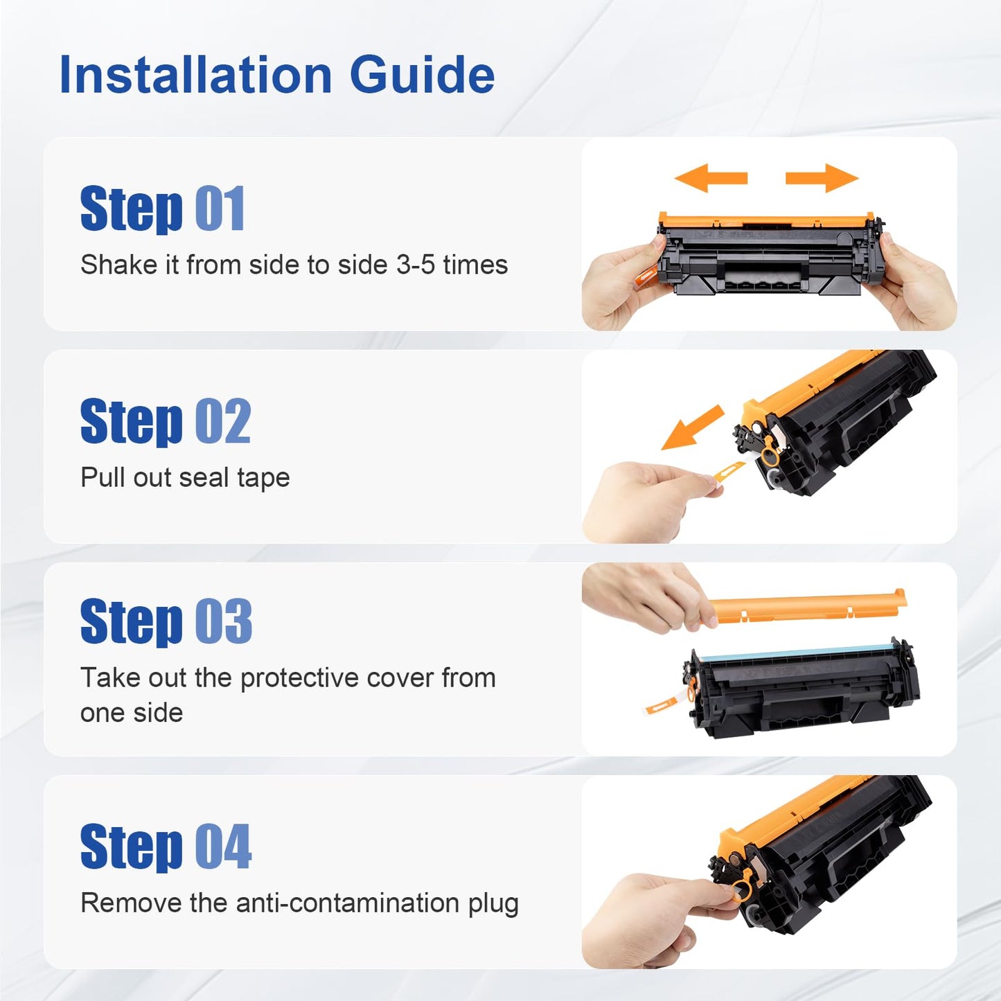 PANINK 134A Toner Cartridge Replacement for HP 134A W1340A 134X W1340X Black Toner Cartridge Compatible with HP M209dw MFP M234dw M234sdw M234sdn Printer - 2 Black,with Chip