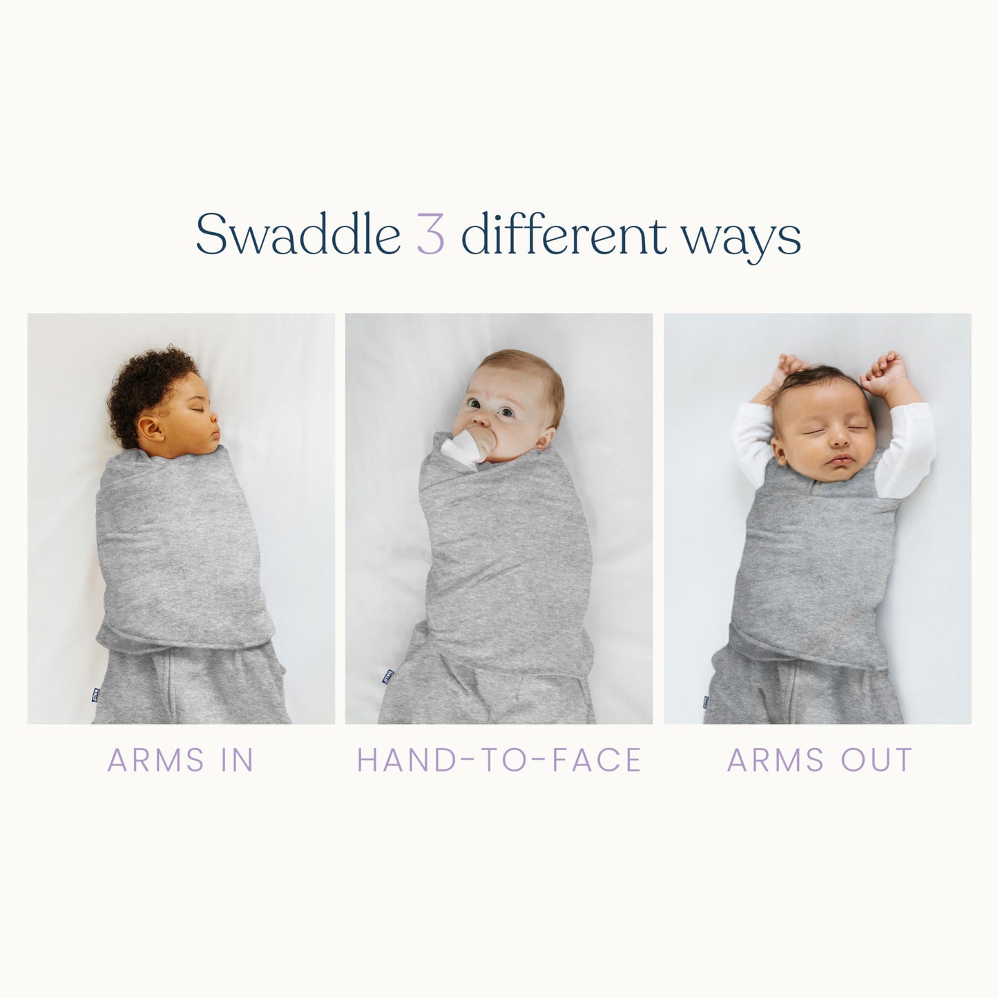 HALO Sleepsack Supersoft Swaddle, Viscose Made from Bamboo, Sleeping Bag for Babies, 2 TOG, 0-3 Months, Newborn (Pack of 1), Oat