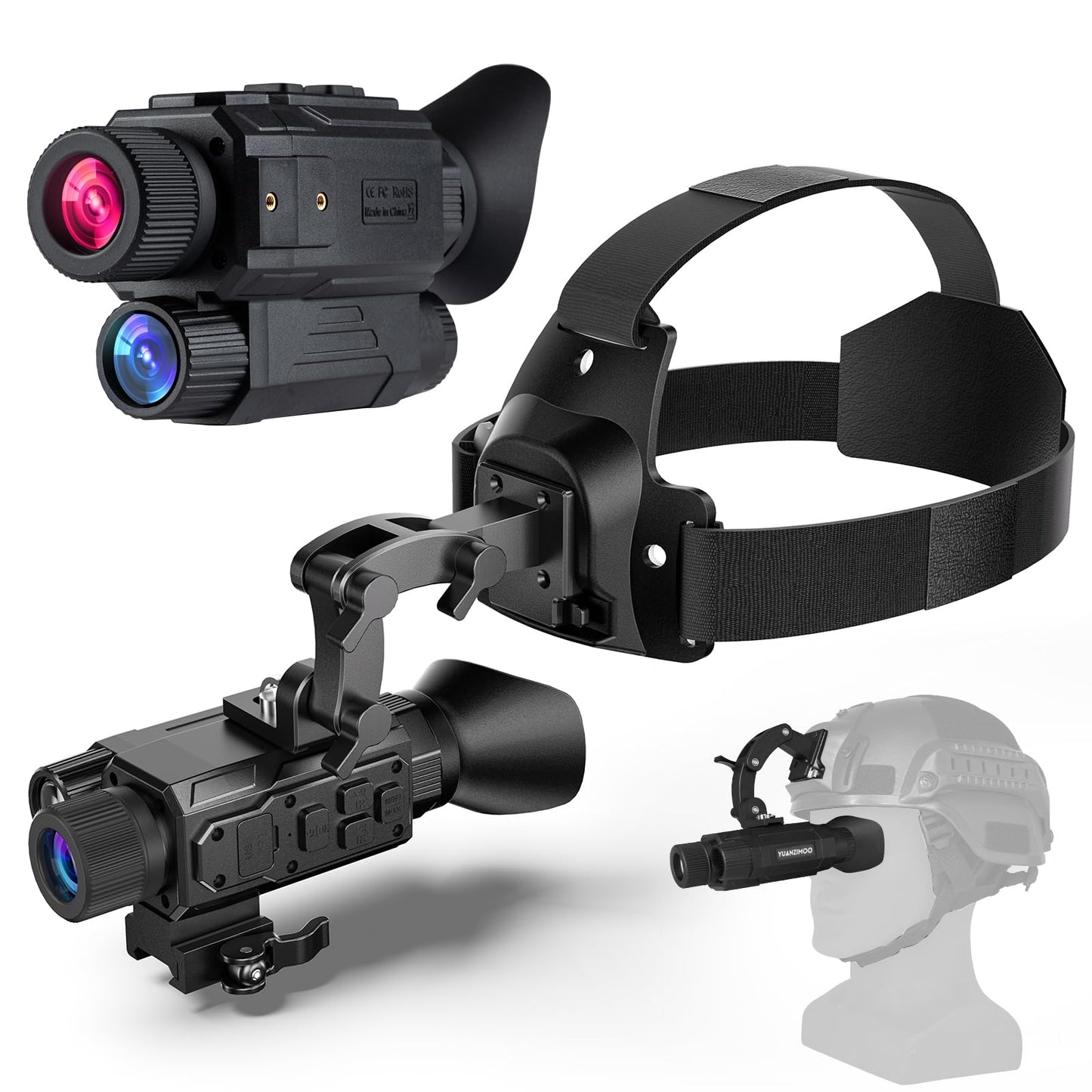 Head-Mounted Night Vision Monocular Digital Infrared Monocular