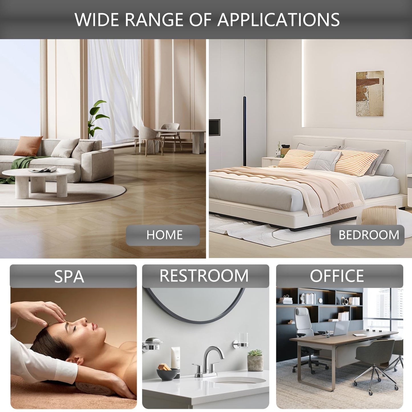 Tuqila Diffuser Smart Scent Essential Oil, Waterless Cold Air Aroma Scent Diffusion, APP Control 150ML Up to 1500Sq.Ft Coverage, Fragrance Aromatheray Oil for Home, Hotel,Office (Silver+20ML My Way)