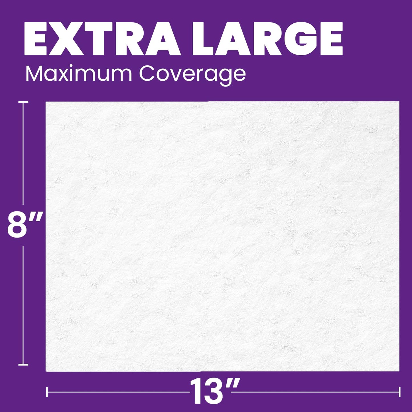 Adult Wipes Lavender Scented – Soft No-Rinse Incontinence Care Disposable Washcloths 8"x13" 720 Wipes