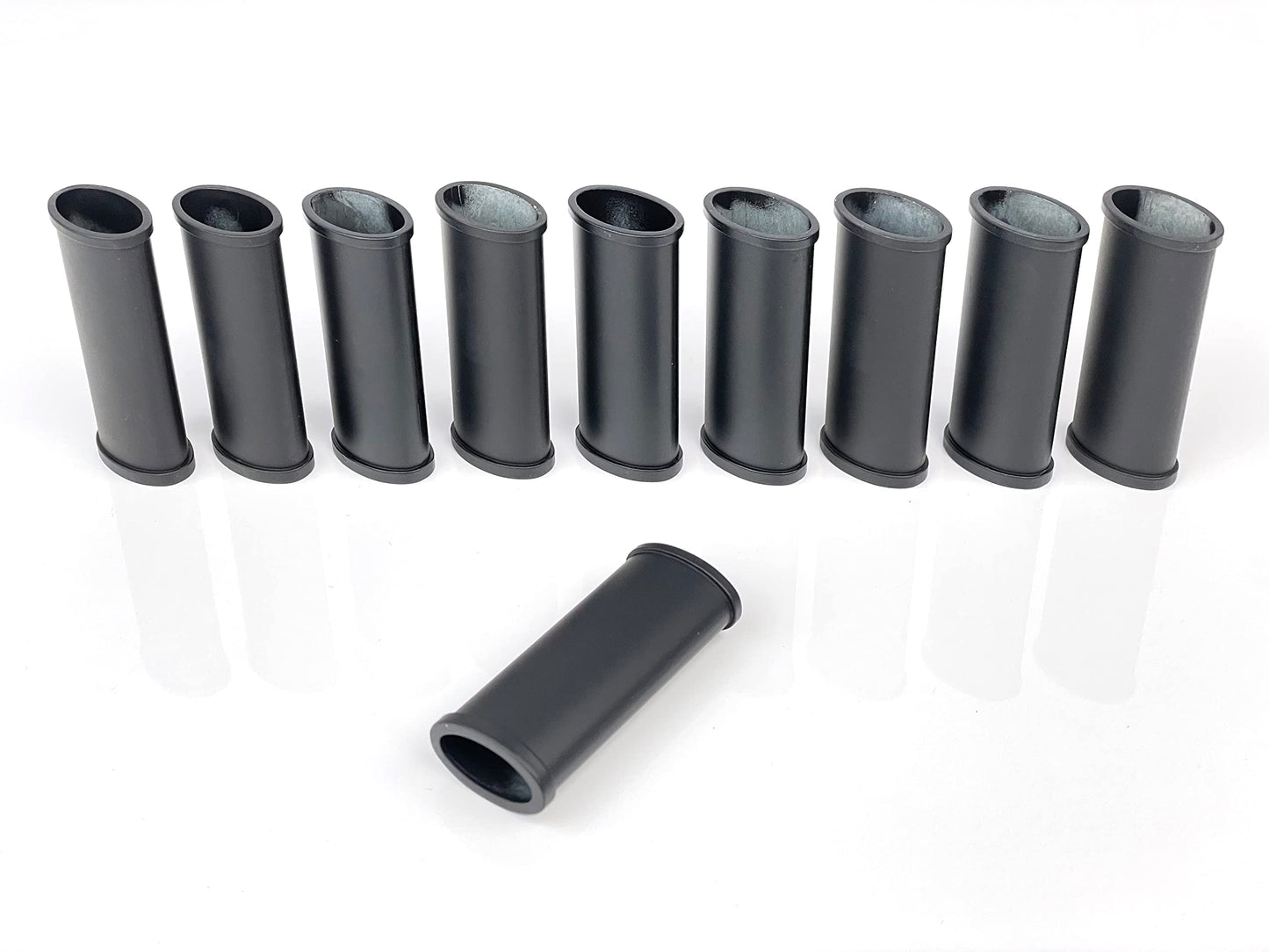 Blank Metal Lighter Case Customizable Reusable Lighter case for Regular Bic J6 lighters - 10 Pack (Matte Black)