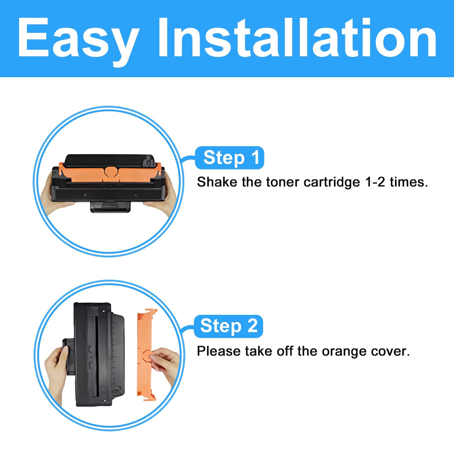 LCL Compatible Toner Cartridge for Samsung MLT-D103S (1-Pack,Black) for Samsung ML-2950 ML-2951 ML-2955 SCX-4729FW SCX-4728FD SCX-4729FD ML-2950ND 2955ND 2955DW SCX-4701ND 4726FN 4705ND