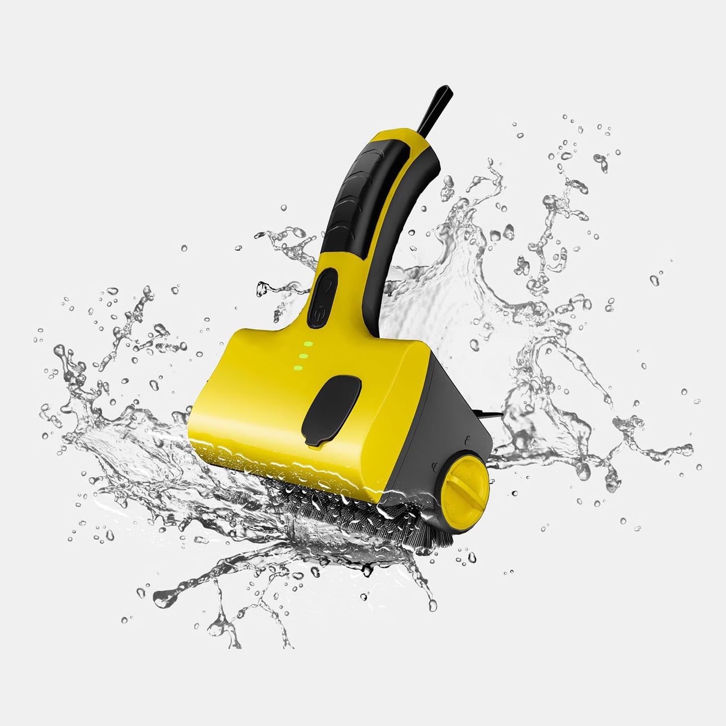 2 in 1 Cordless Rechargeable Electric Grill Brush, 360° Rotating Heads Adjustable Speed Barbecue Cleaner