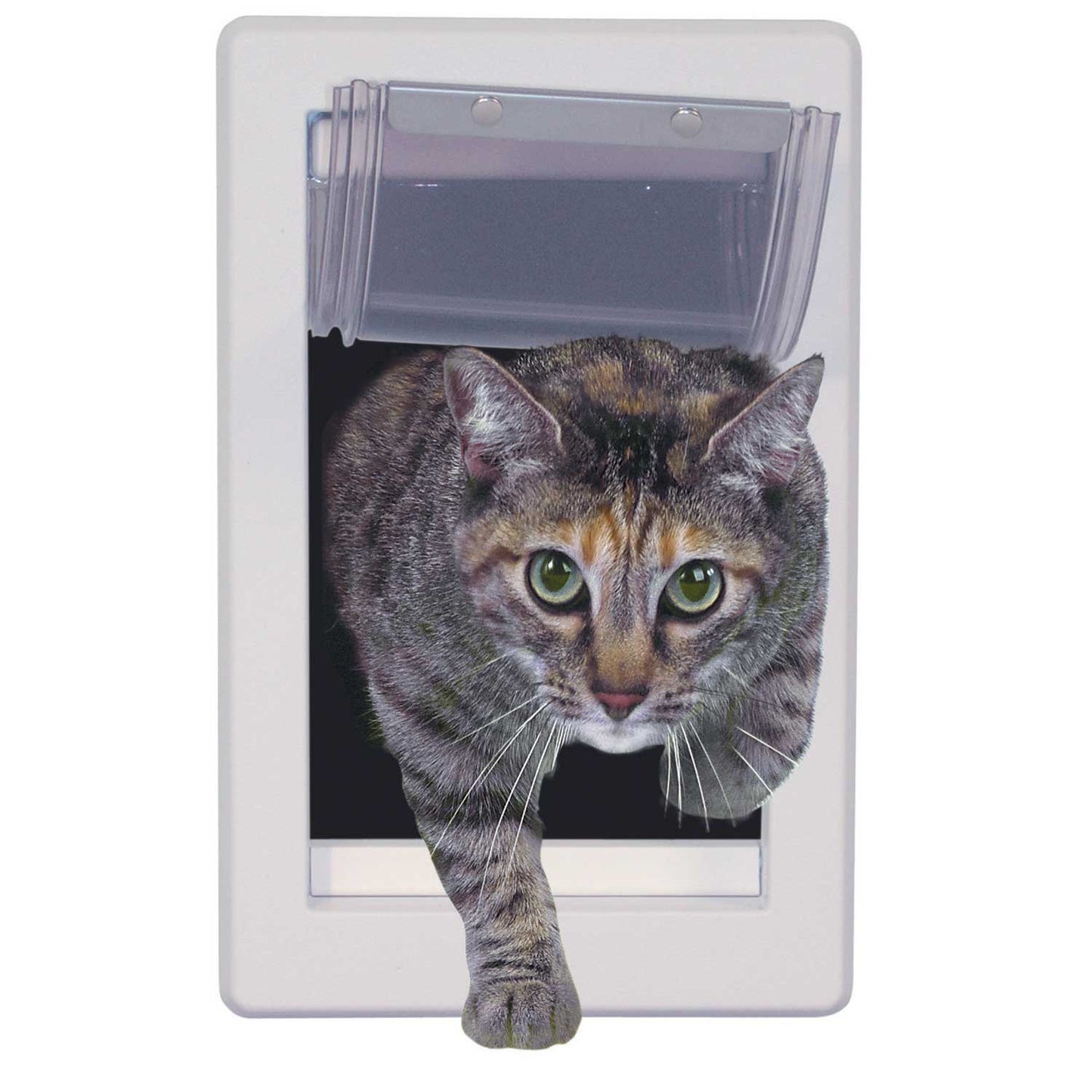 Perfect Pet 5-Inch by 7-Inch Soft Flap Cat Door with Telescoping Frame, Small