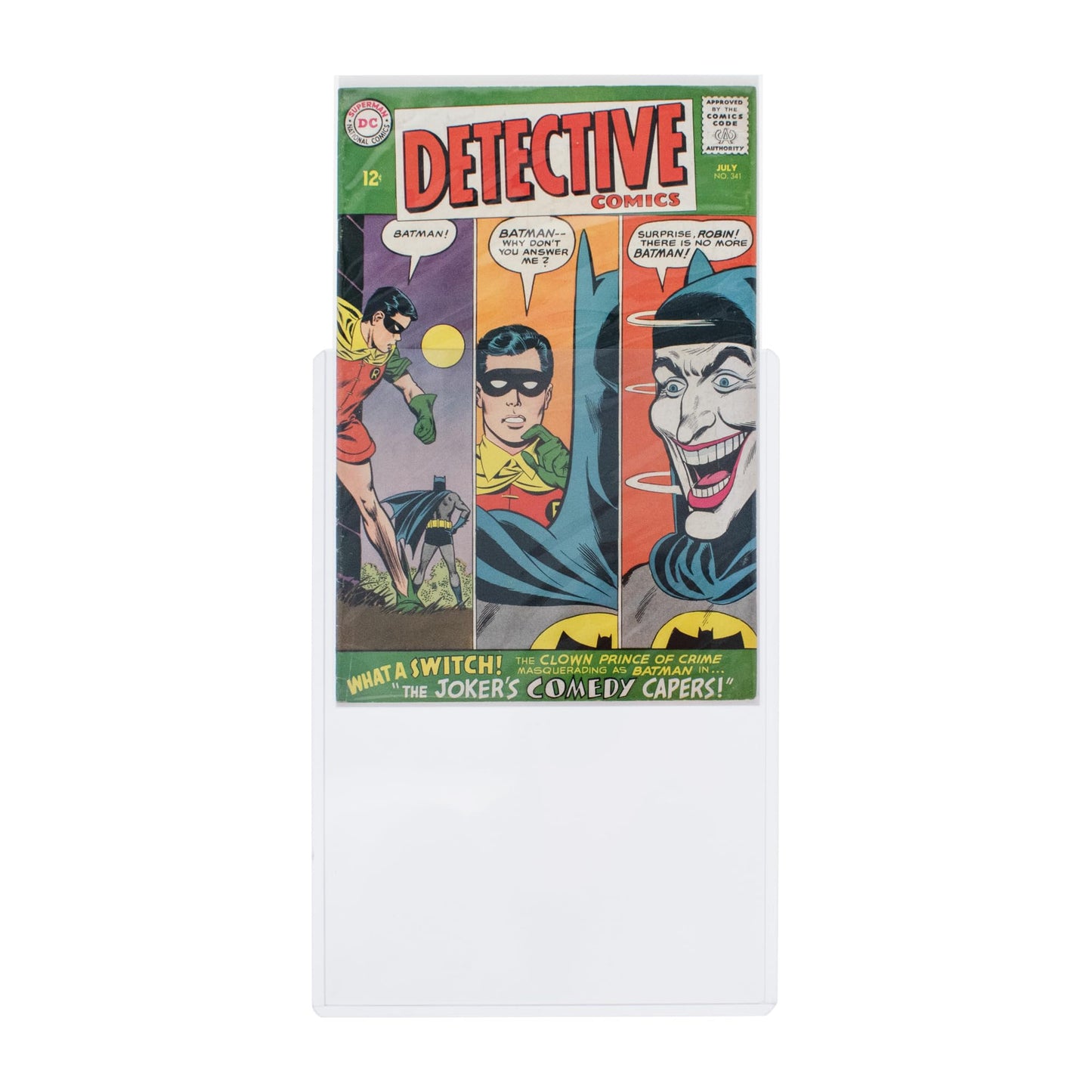 BCW Silver Age Comic Top Loaders (Pack of 10) | Crystal Clear PVC, Migration-Free | Protects Books, Photos, Prints | Rigid Top-Loading Design | Double Pack Convenience | Hard Case