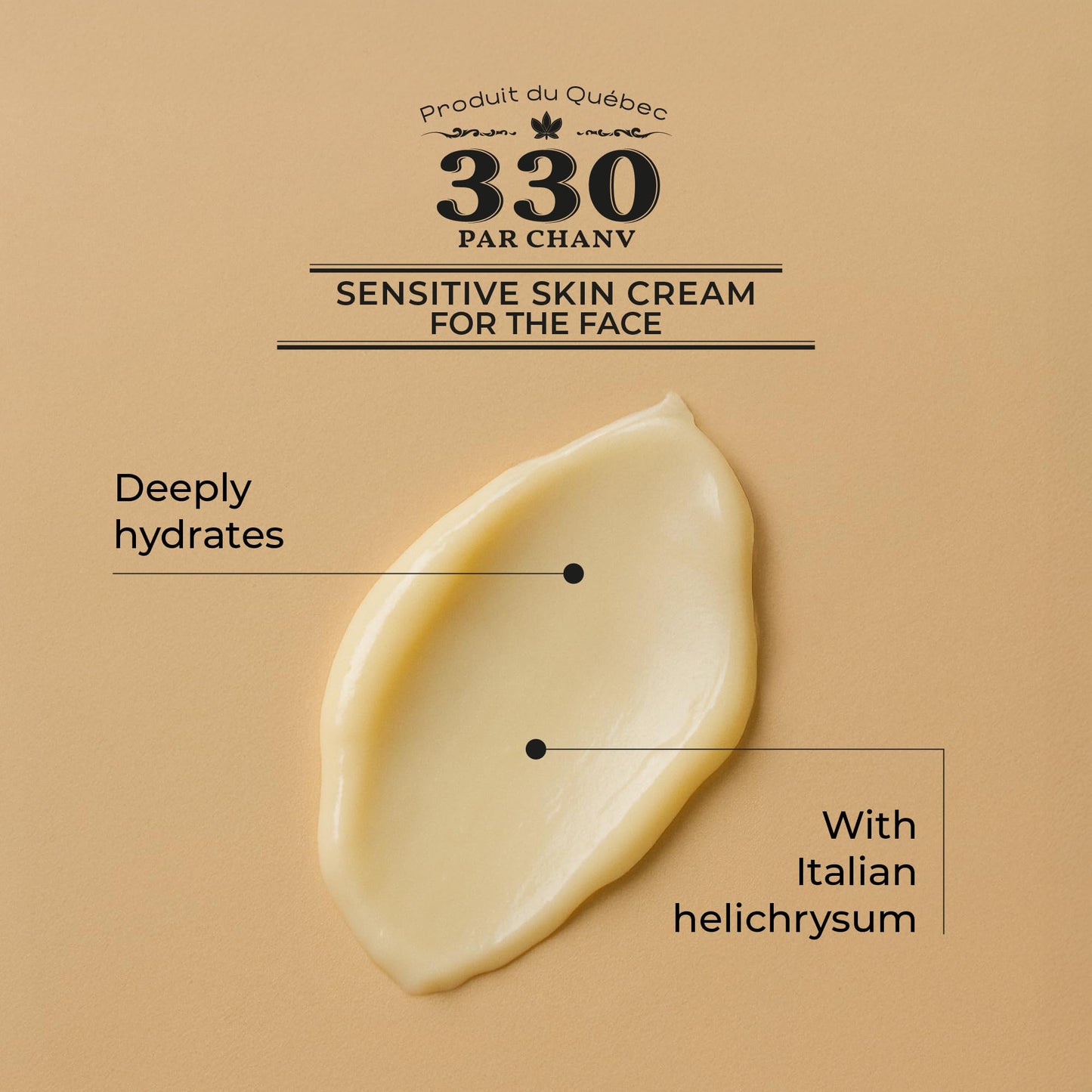 330 Chanv Hemp Face Cream (59 mL) Moisturizer and Hydrator | Diminish the Appearance of Wrinkles & Dark Spots | For Dry or Sensitive Skin | Vegan Safe