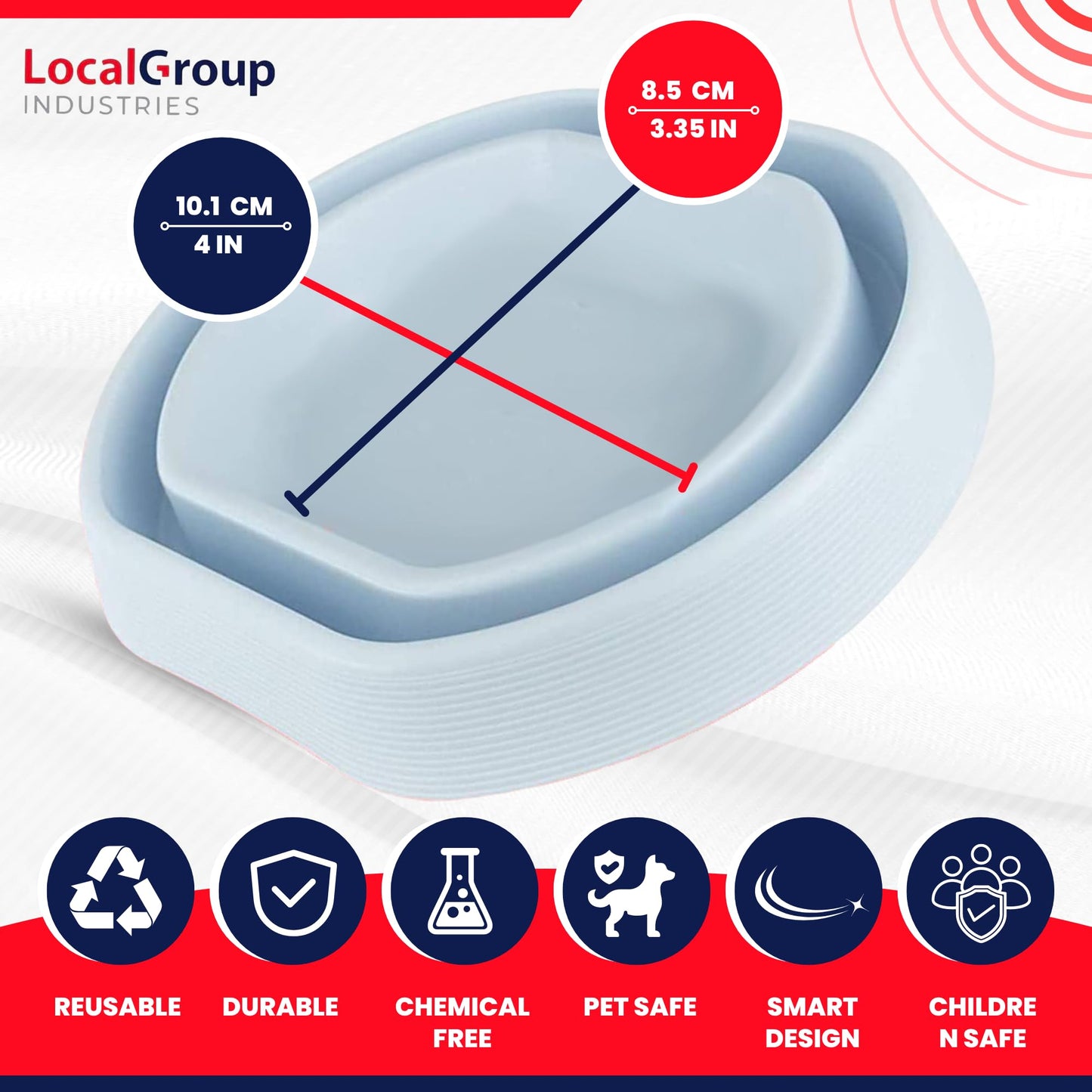 Bed Bug Trap — 8 Pack | Eco Friendly Bed Bug Interceptors for Bed Legs - Insect Detector, Interceptor & Monitors for Indoor Home (White)