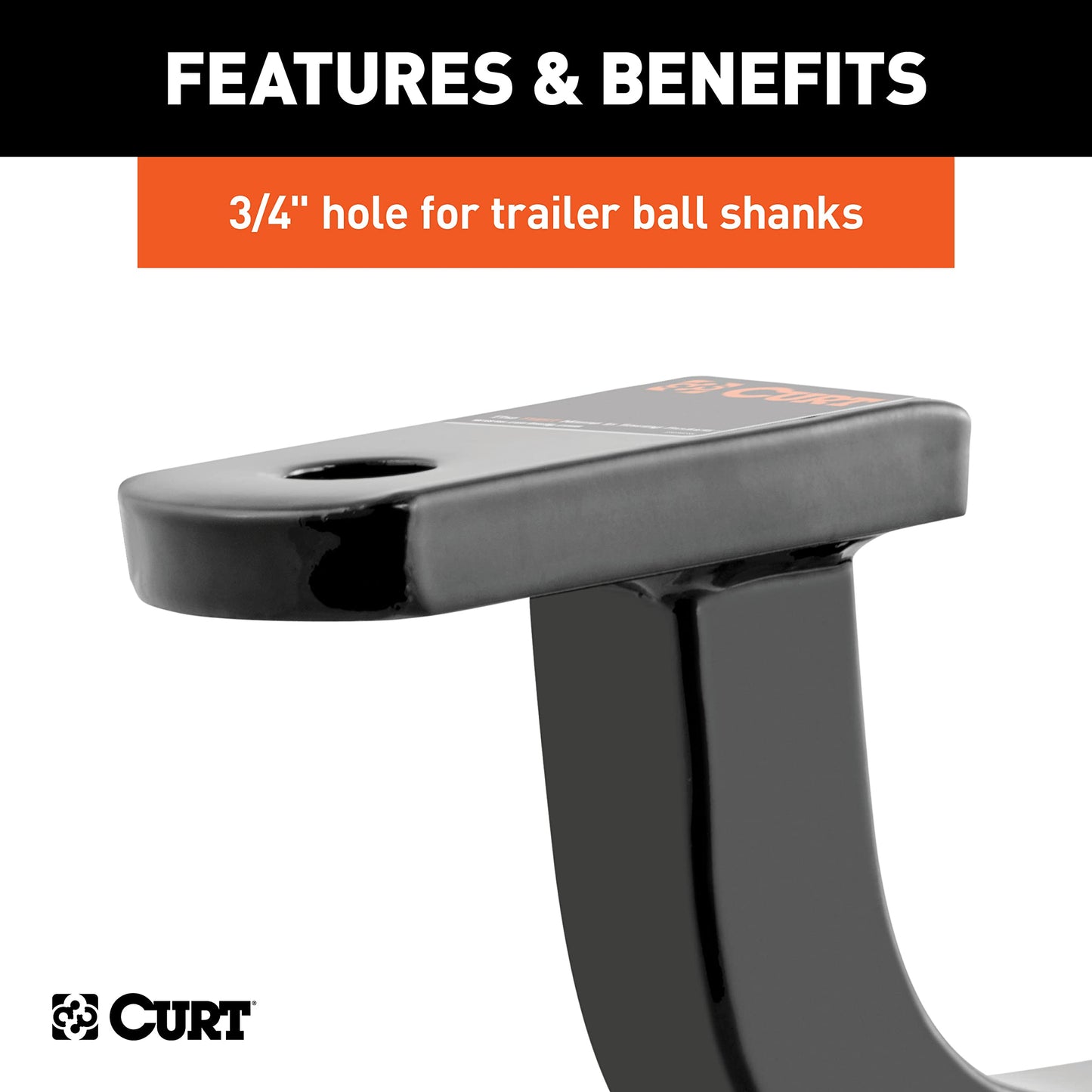 Curt 45014 Class II 1-1/4" Ball Mount