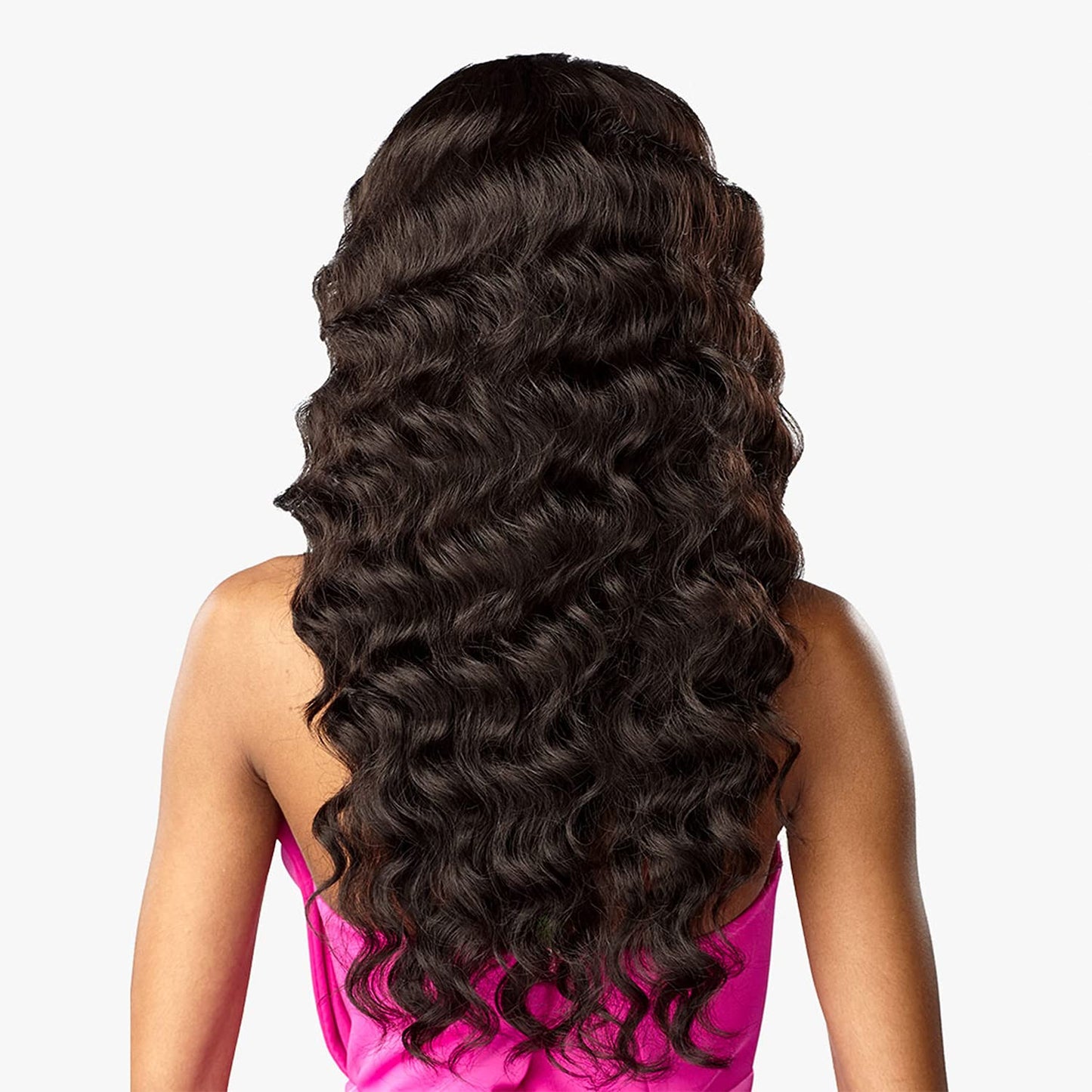 Sensationnel Half Wig Instant Weave Drawstring Cap IWD 8 (1B)