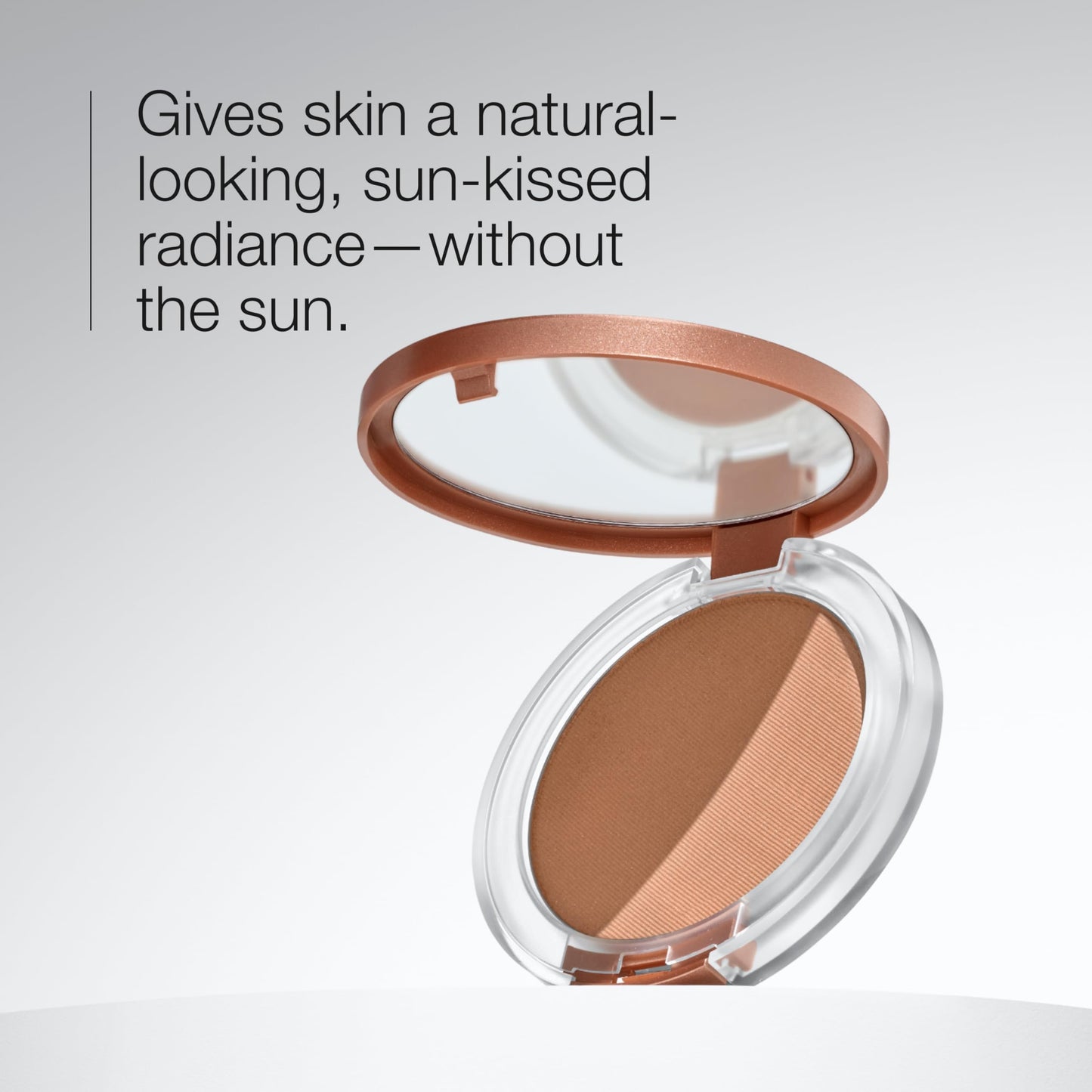 Clinique True Bronze Blendable Pressed Powder Bronzer | Sun-Kissed Glow + Natural Finish, Sunkissed