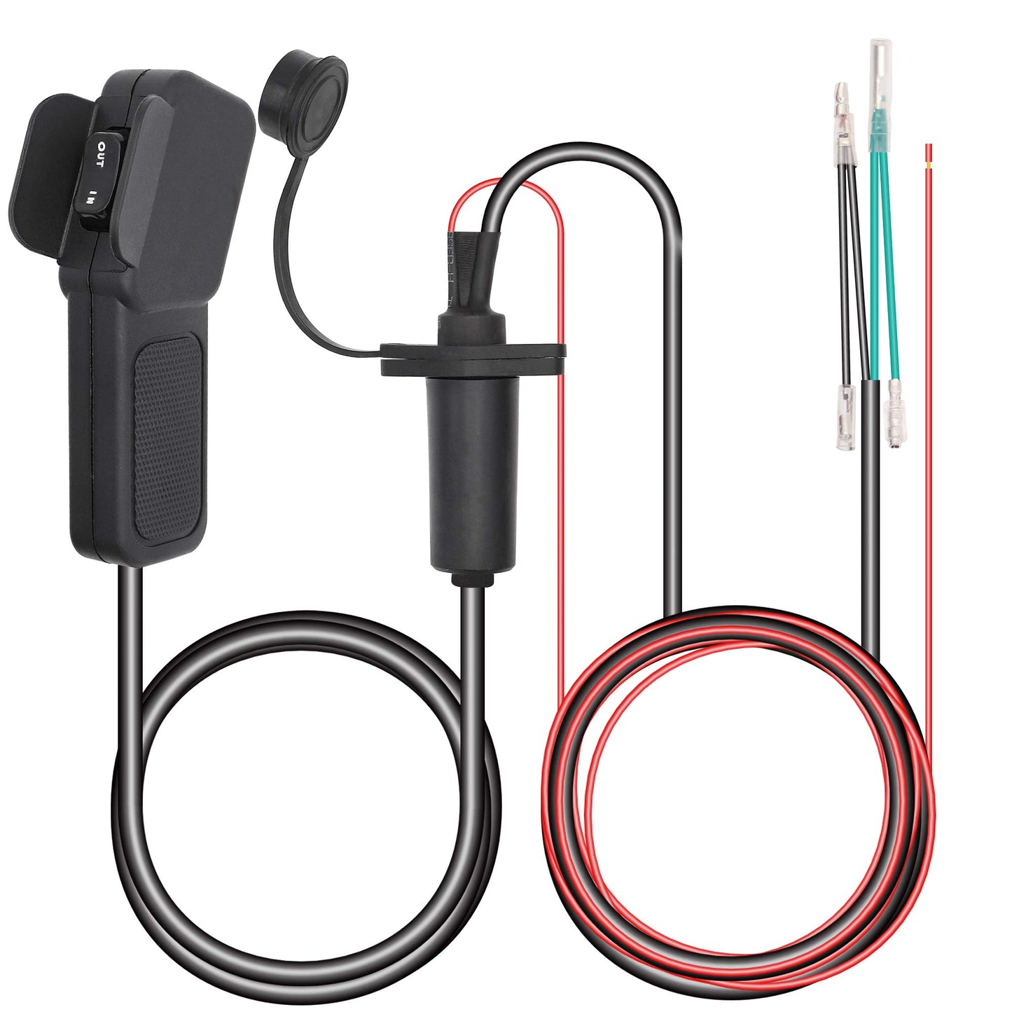 12V Winch Controller Corded Manual Hand Control Switch Kits for ATV UTV Winch