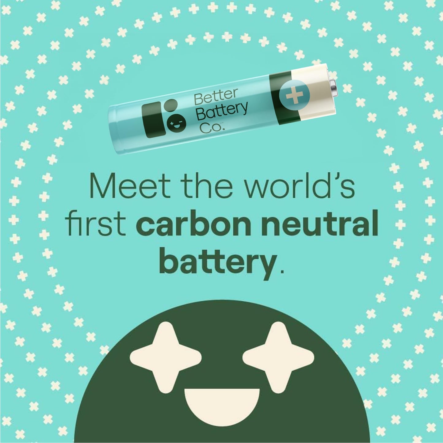 Better Battery Alkaline AAA Batteries - Long Lasting Performance Carbon Neutral Batteries with Storage Box and Recycling Program – 40 Pack