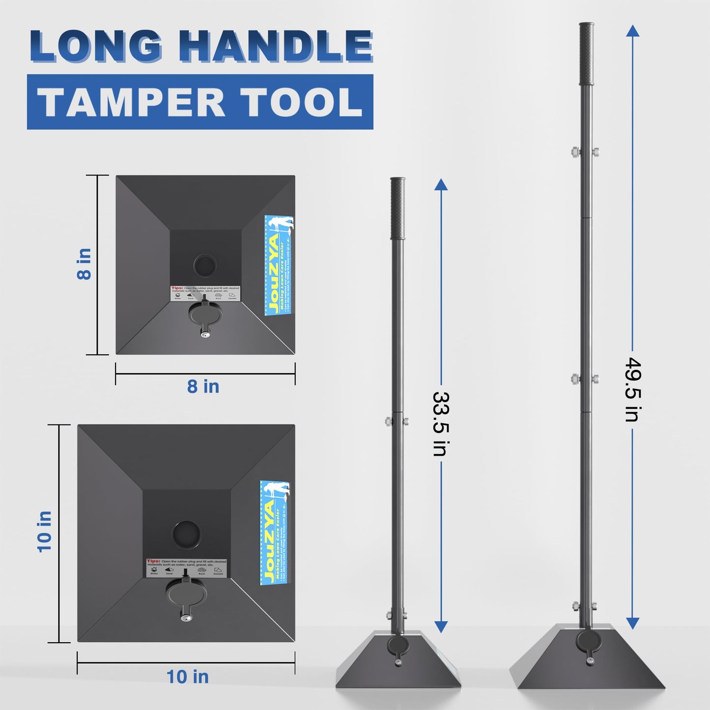 Tamper Tool (10"x10" Black)