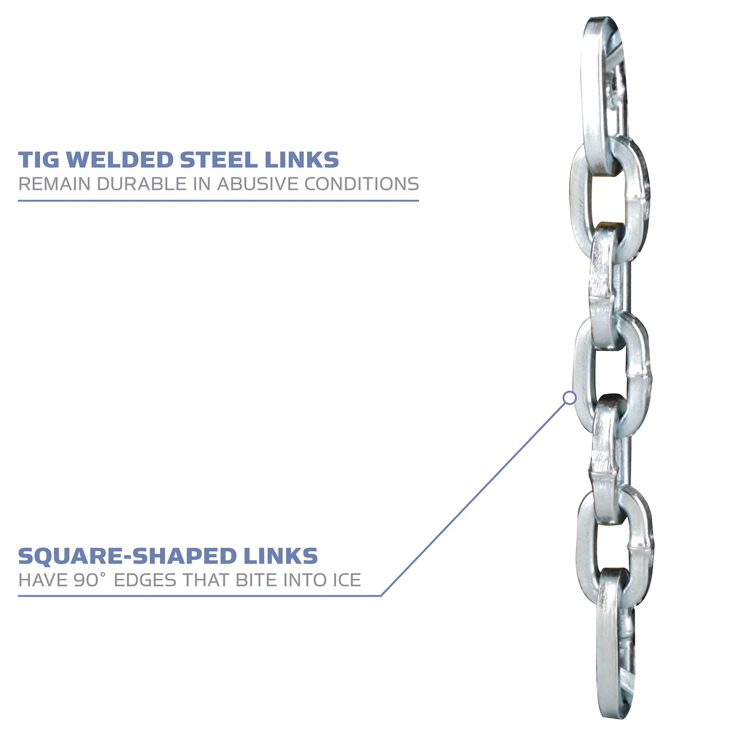 Yaktrax Traction Chains for Walking on Ice and Snow (1 Pair), Medium