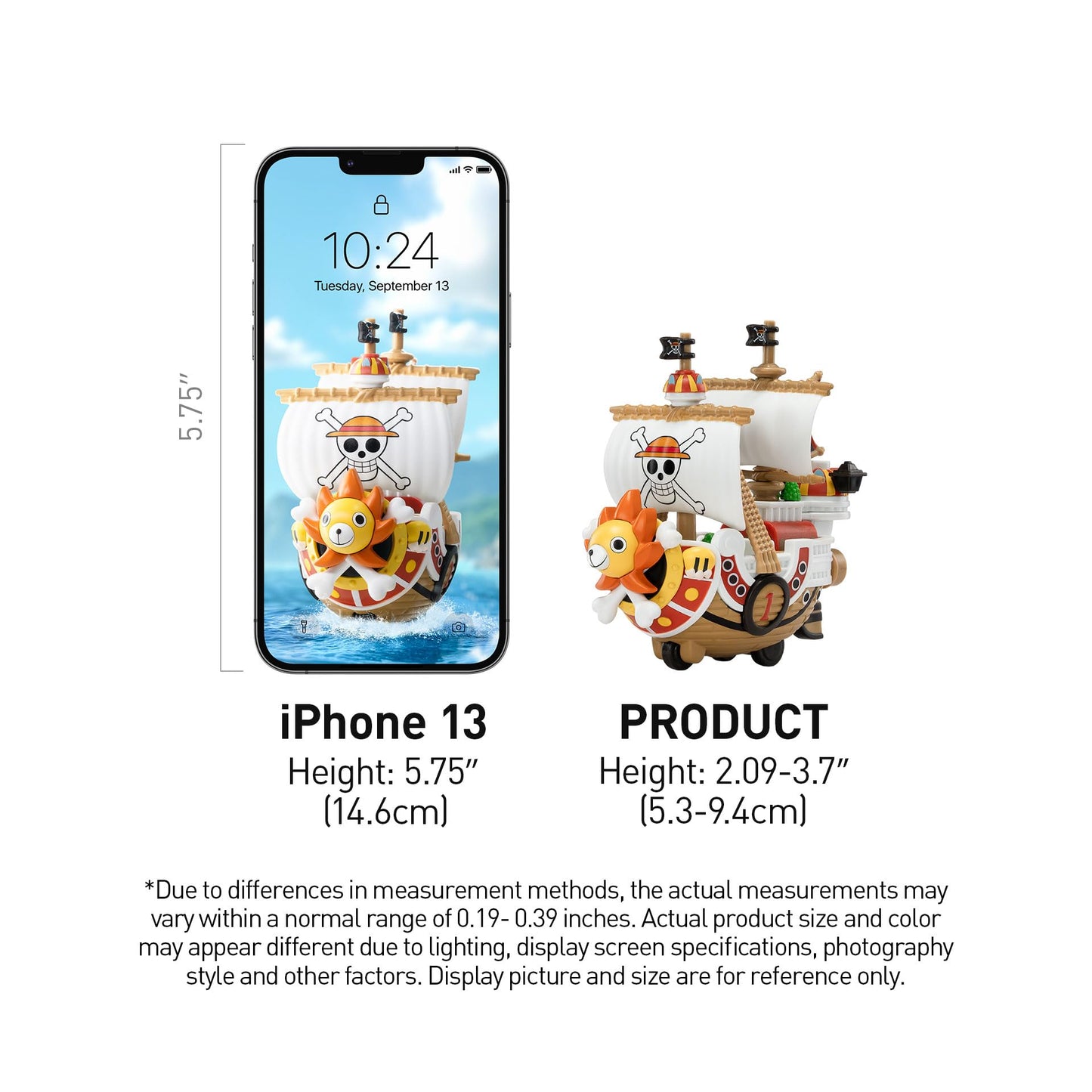 POP MART One Piece - The Grand Line Series Vehicles, ONE Piece Blind Box Figures, Random Design Action Figures Collectible Toys for Home Decor, Holiday Birthday Gifts for Girls and Boys, Single Box