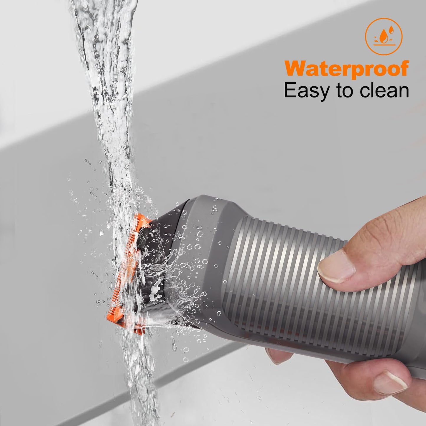 Compact Grooming Trimmer – USB-C Rechargeable, Ultra-Thin Blades, Replaceable Heads & Guide Combs for Travel