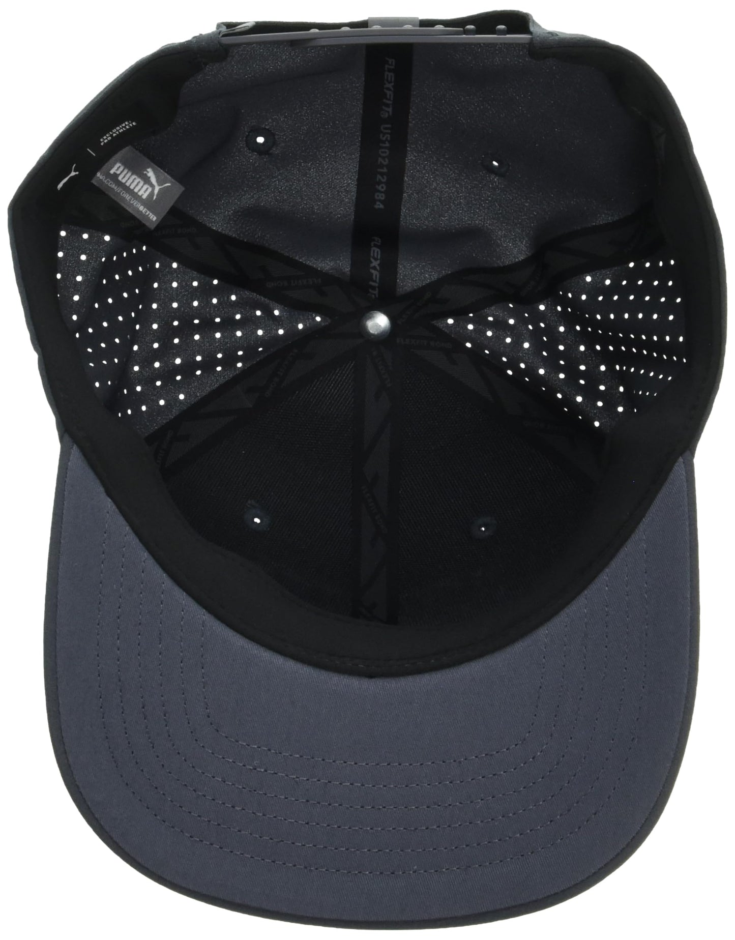 PUMA GOLF Men's Tech P Snapback Cap, Galactic Gray, One Size