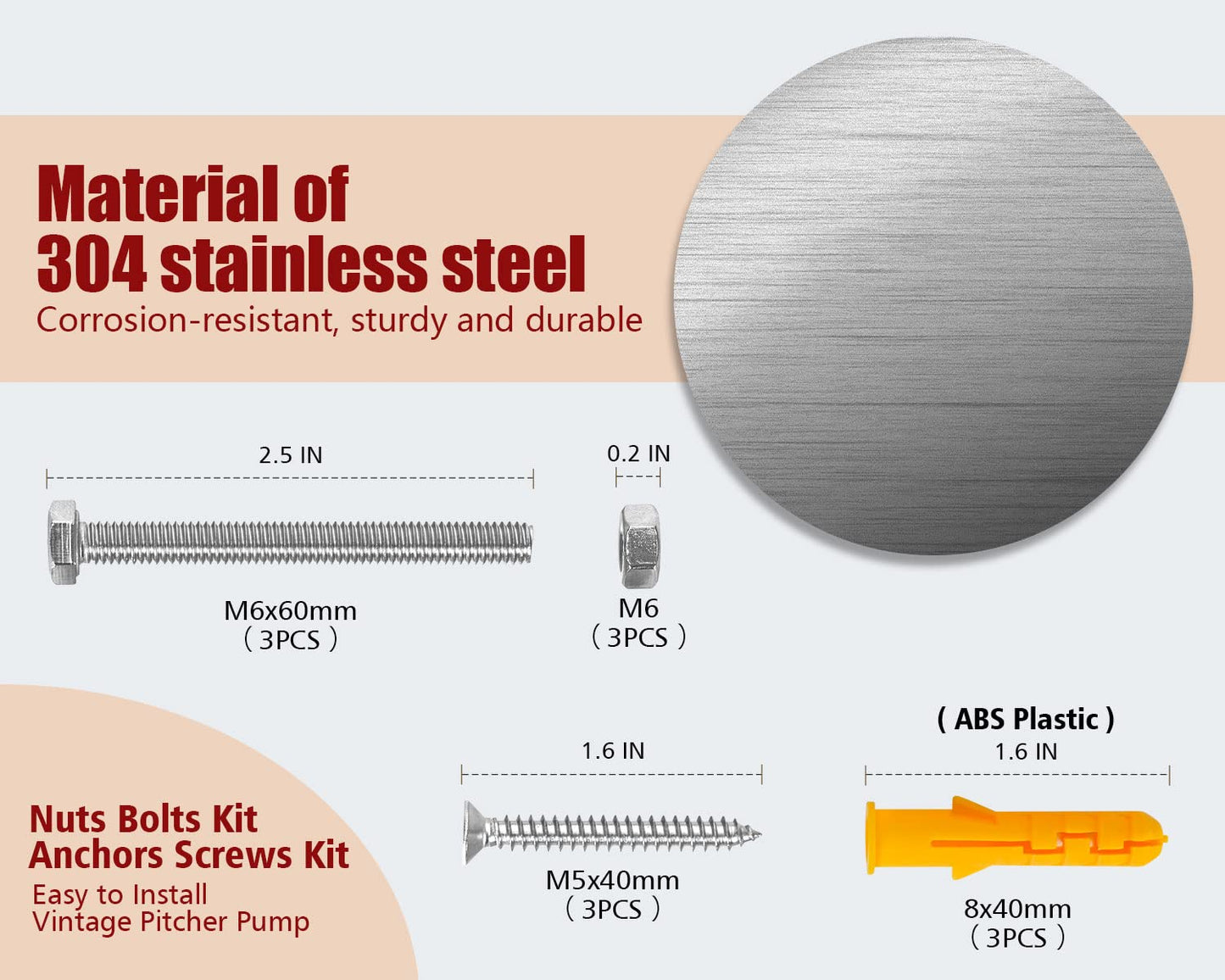 6699 Durable Cast Iron Pitcher Pump Antique Manual Hand Shake Suction Well Pump Water Transfer Pump 25ft Maximum Lift Easy Installation for Outdoor Garden Pond Backyards SWP 300 Black