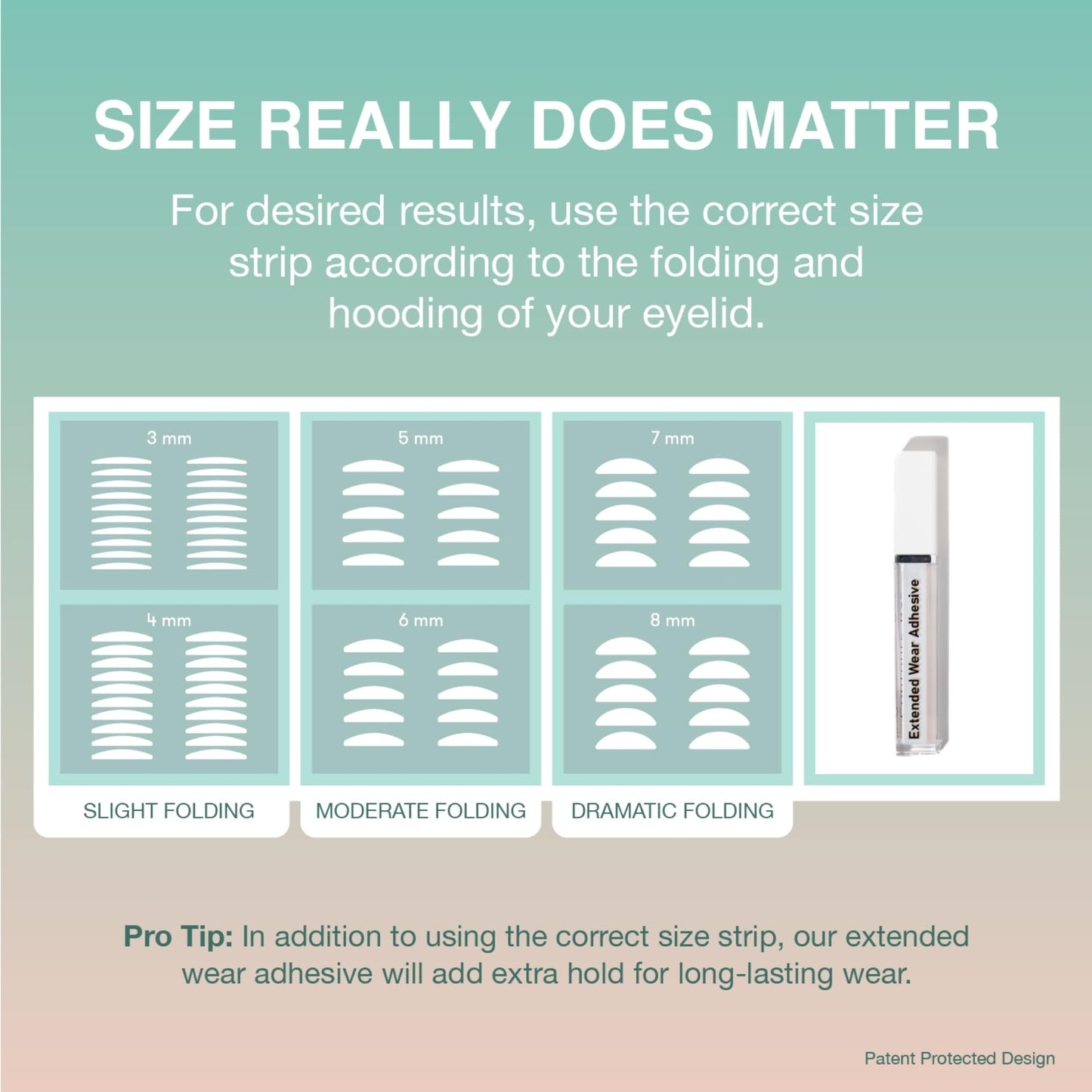 Contours Rx Lids by Design – 4mm - 7mm Assortment Pack, Eyelid Lift Strips for Dramatic Lift on Hooded, Droopy Eyelids – Medical-Grade, Anti-Aging, Non-Surgical Eye Tape - 160ct