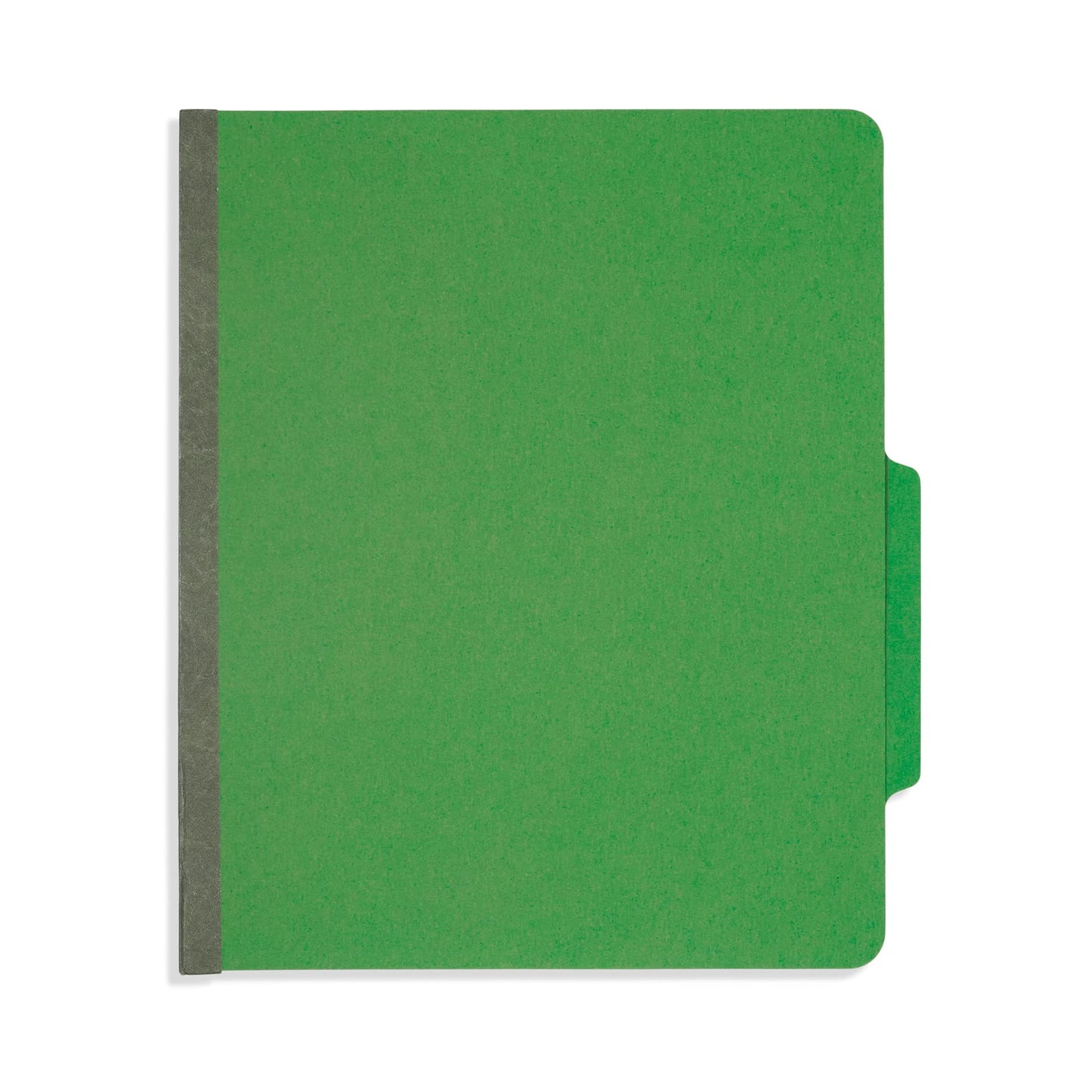 Blue Summit Supplies Classification Folders, 1-Divider, Letter Size, Green, with 2 Inch Expansions, Durable 2 Prong Design for Organizing Standard Medical Files & Office Reports, 10 Pack