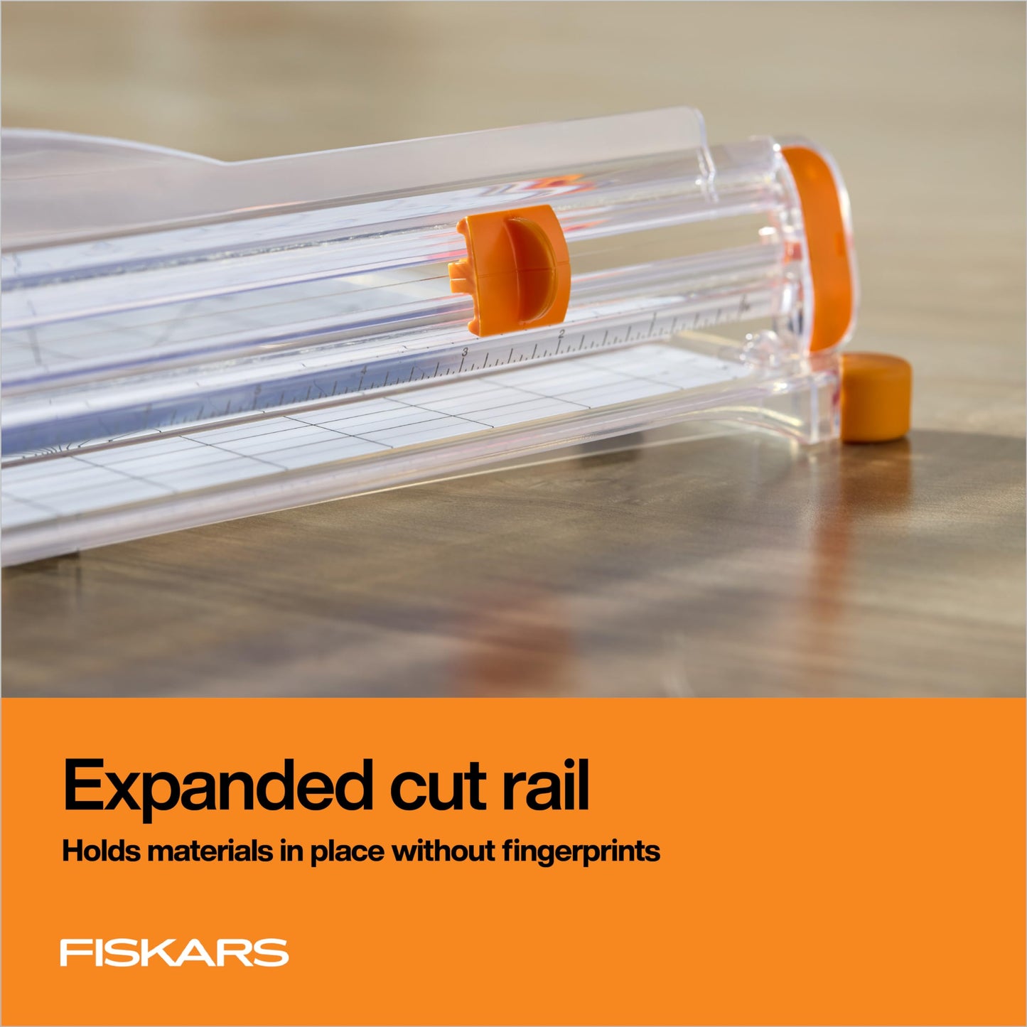 Fiskars Precision Paper Trimmer - Easy, Safe and Accurate for Crafts, Gifts, Cards and More - Always Cuts Straight