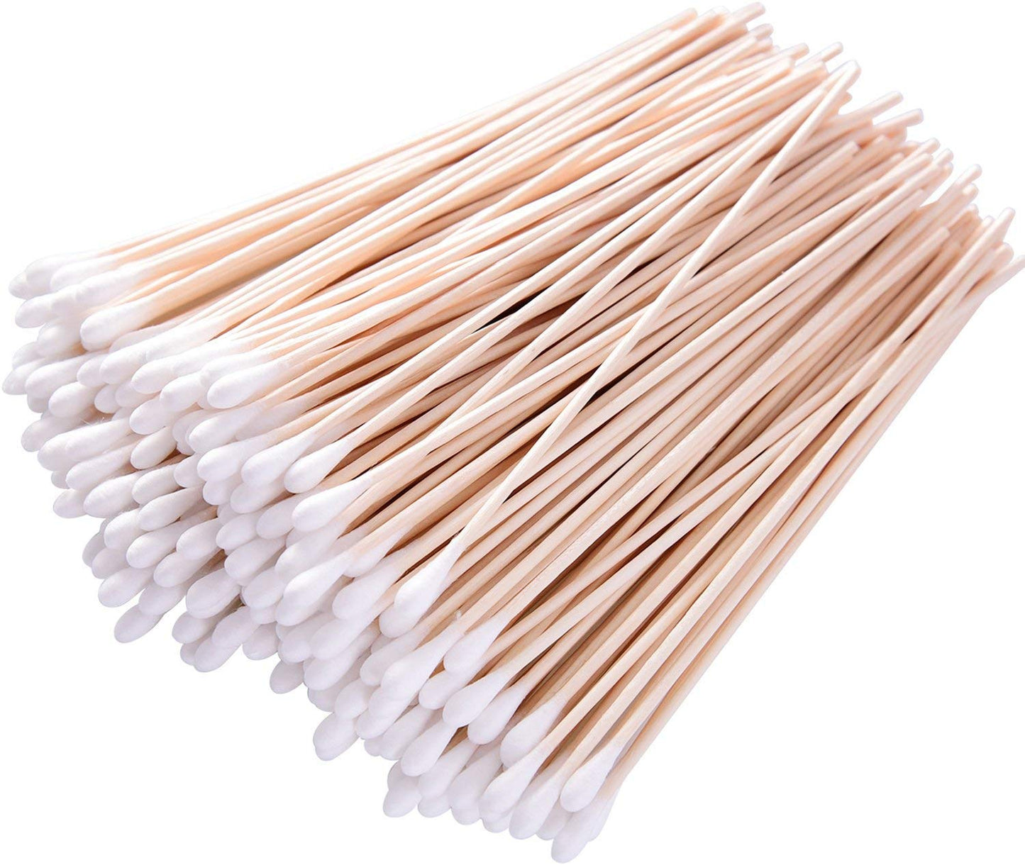 6’’ Long Cotton Swabs 2600pcs for Makeup, Gun Cleaning or Pets Care