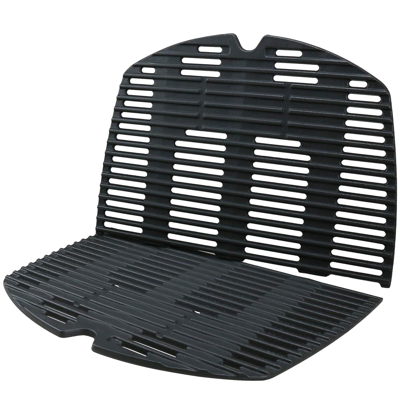 Utheer 7646 Cooking Grate for Weber Q300 Q320 Q3000 Q3200 Series Gas Grills, 25”x 17.8” Cast Iron Cooking Grid Replacemets for Weber 7646, 2 Pack