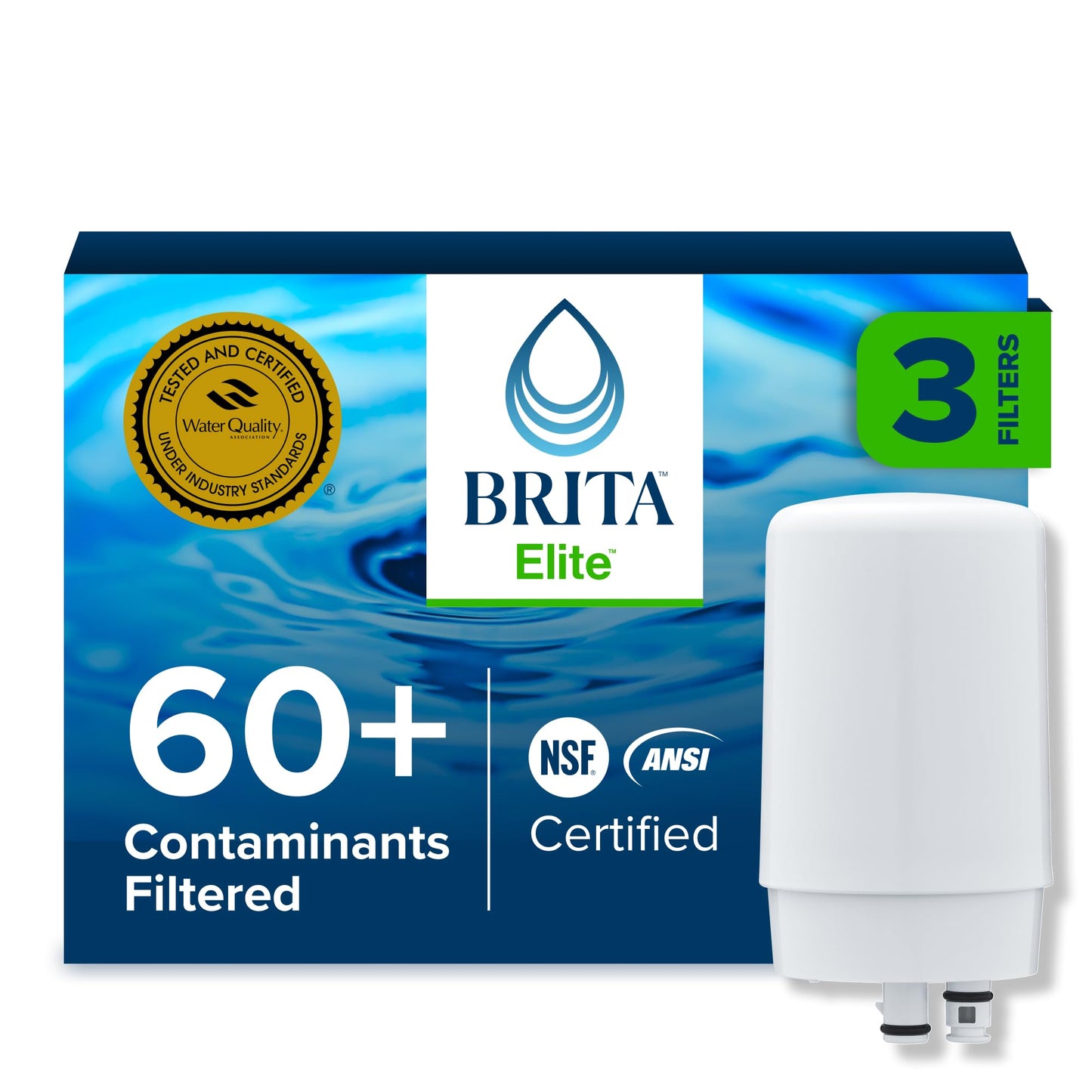 Brita B079K5MR2F, 3 Count, White