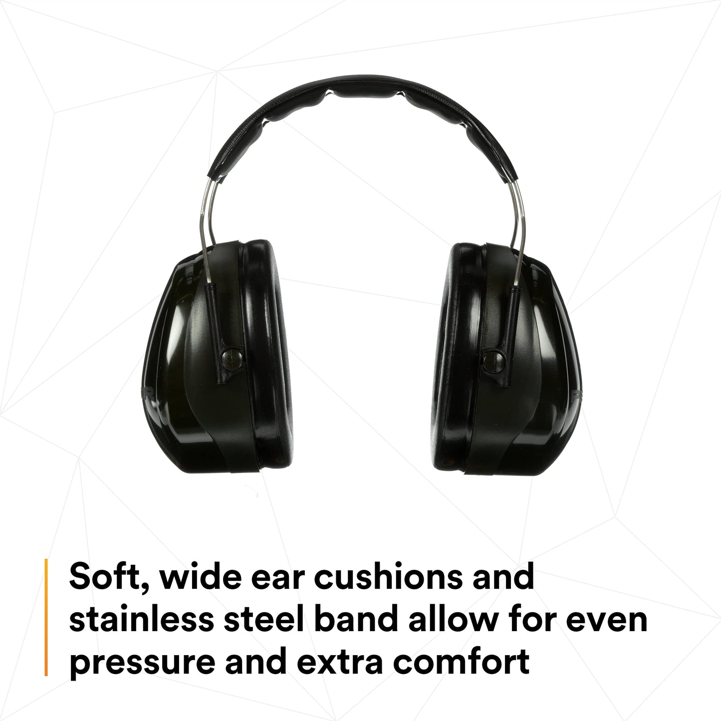 3M Peltor Optime 101 Over-The-Head Earmuffs H7A
