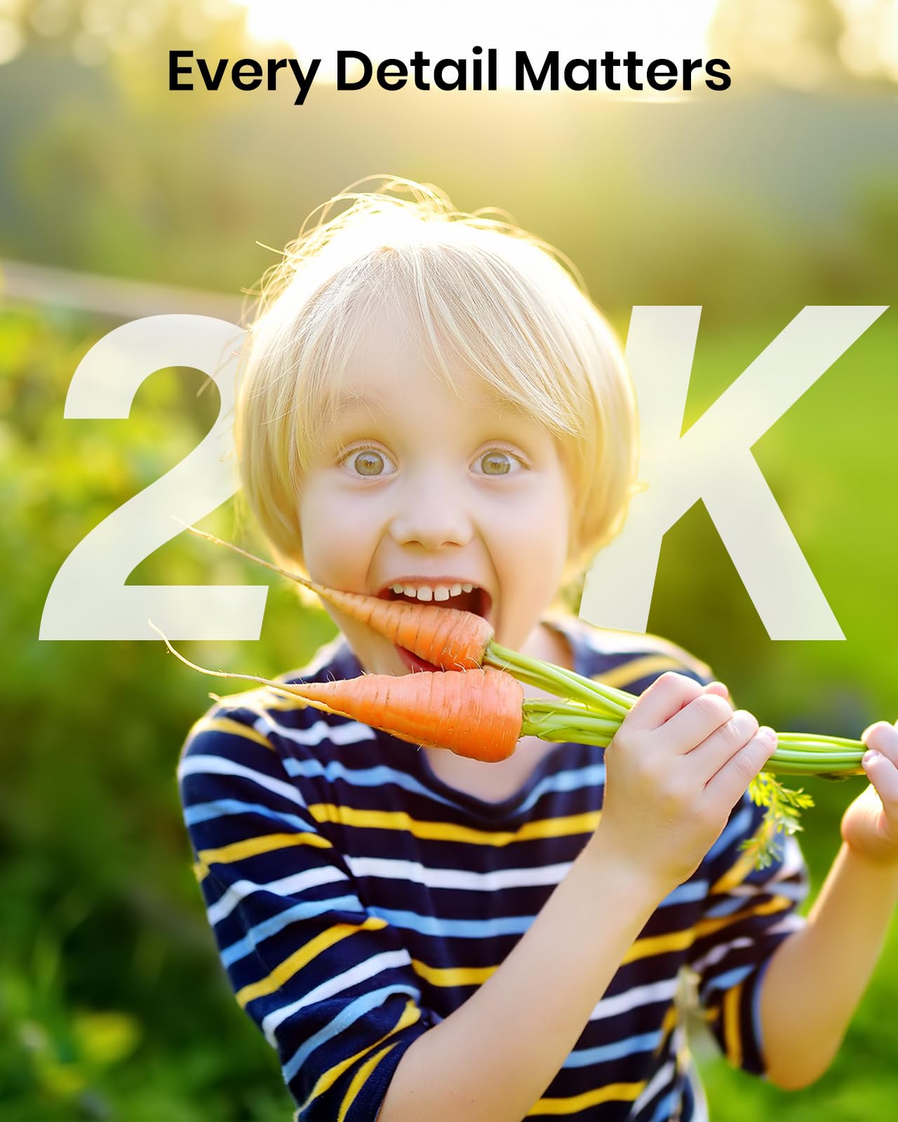 CAMSTRO 2K Solar Surveillance Camera Wireless Outdoor, Battery-Powered Solar Camera for Home Security, 360°Pan & Tilt, 3MP Color Night Vision, Two-Way Audio, Alexa/Google Assistant, 2.4Ghz Only, 2Pack