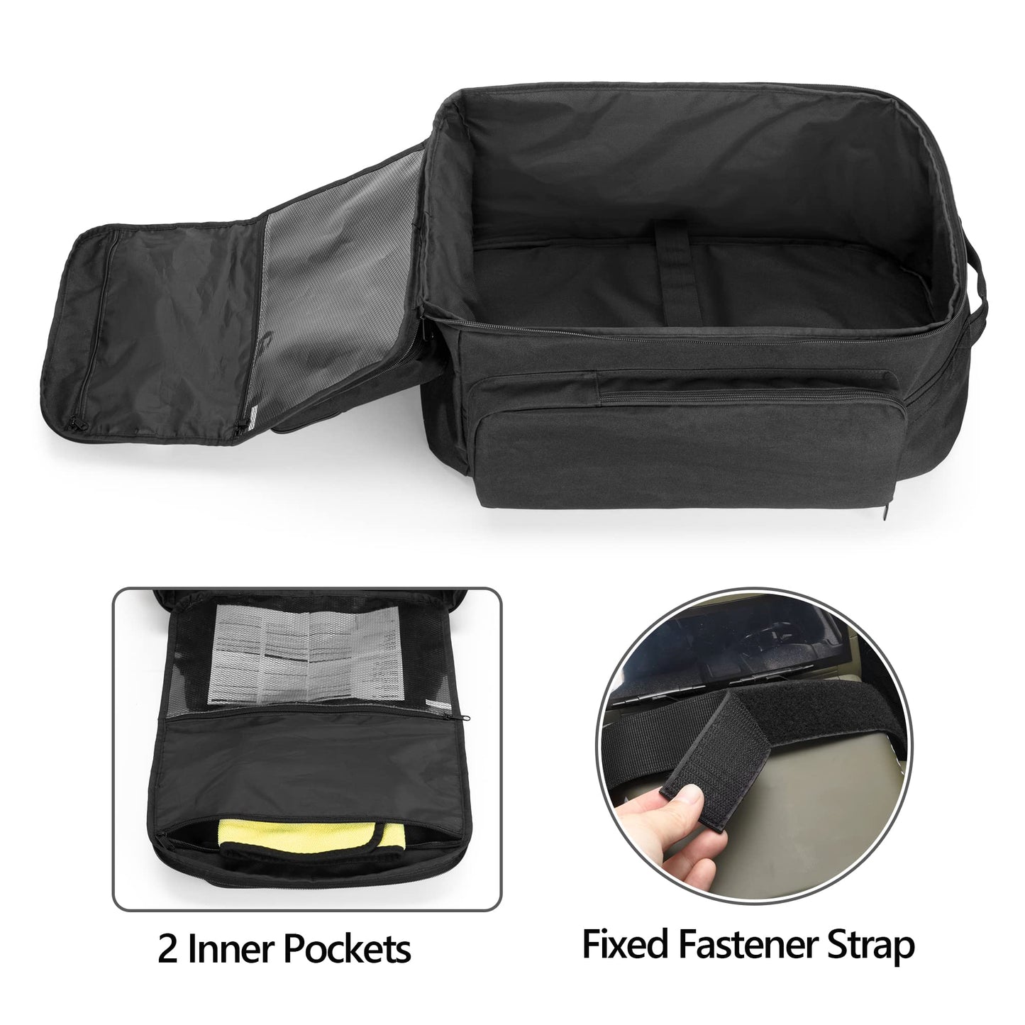 GOBUROS RC Backpack for 1/10 Car, RC Storage Bag with Multi Pockets for Tools and Other Accessories,Easy Carrying with Adjustable Shoulder Strap (Patent Pending)