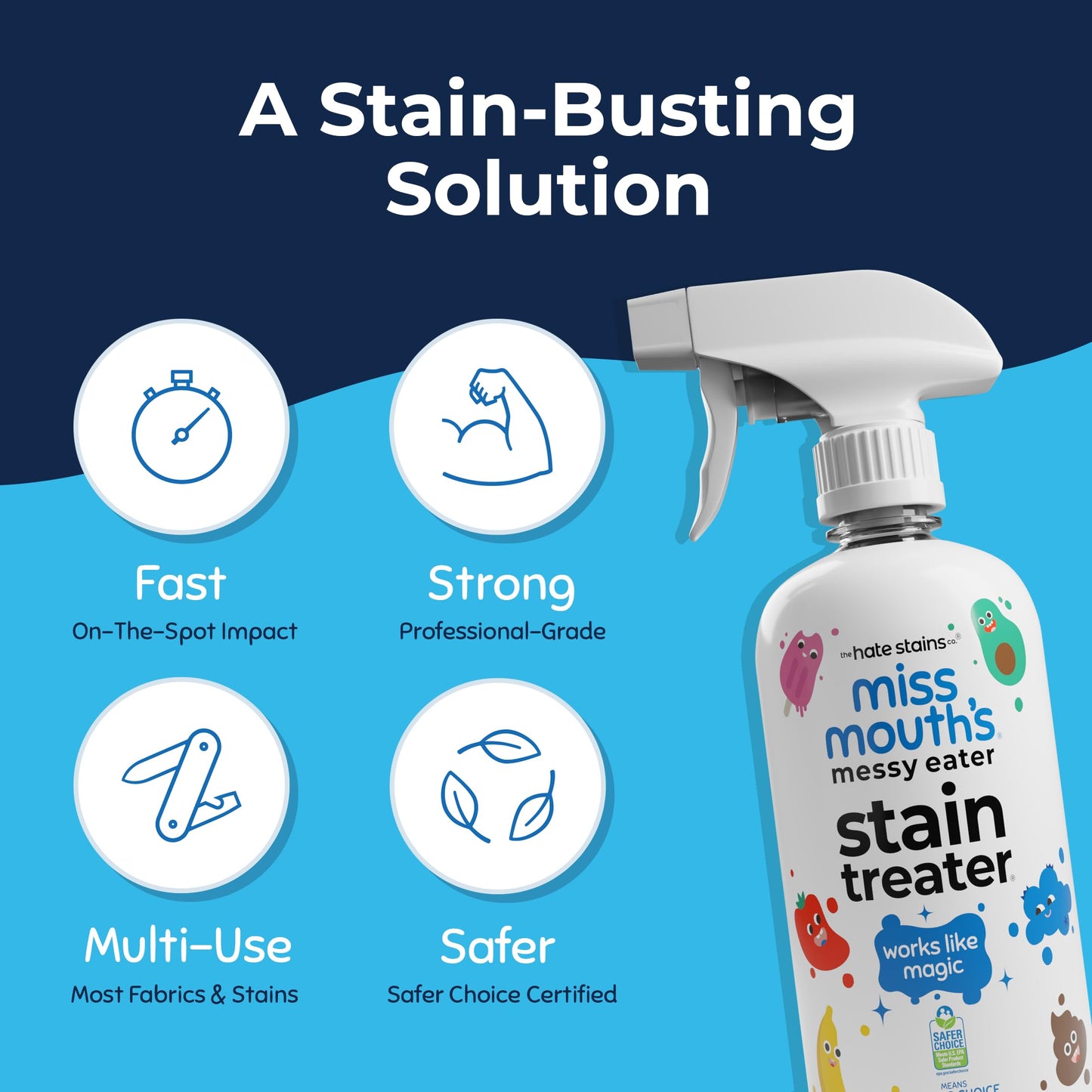 s Messy Eater Stain Treater Spray - 16o