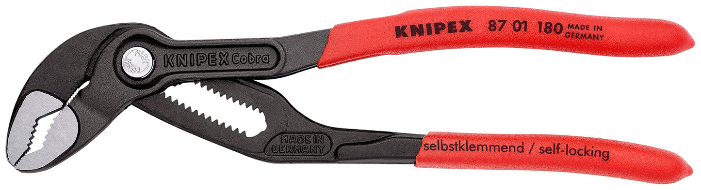 Knipex 8701180 7-1/4-Inch Cobra Pliers