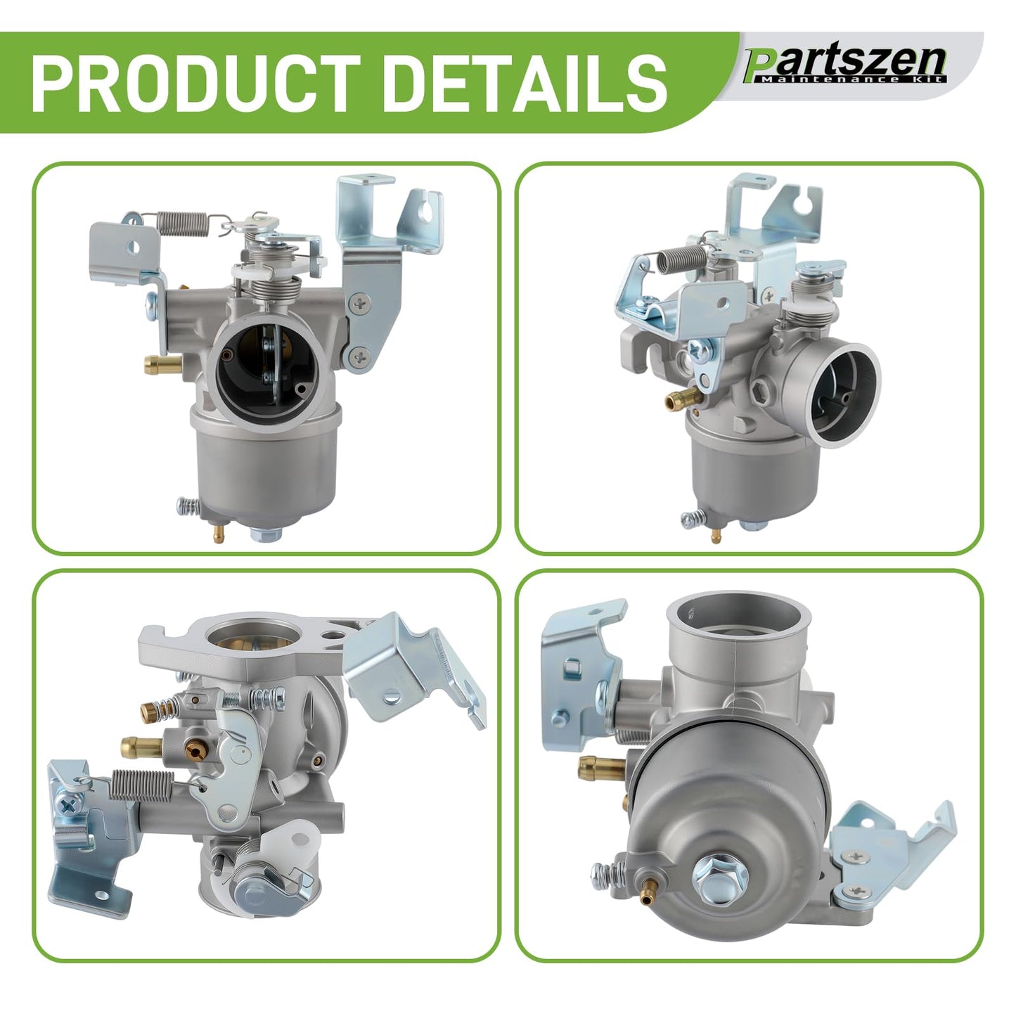 partszen G2 Carburetor for Yamaha Golf Cart Gas G2, G5, G8, G9, G11 4-cycle Engines 1985-1995# J38-14101-00 J38-14101-01 J38-14101-02 J38-13556-01-00 J38-13557-01-00 J38-13596-00 J38-1557-01-00