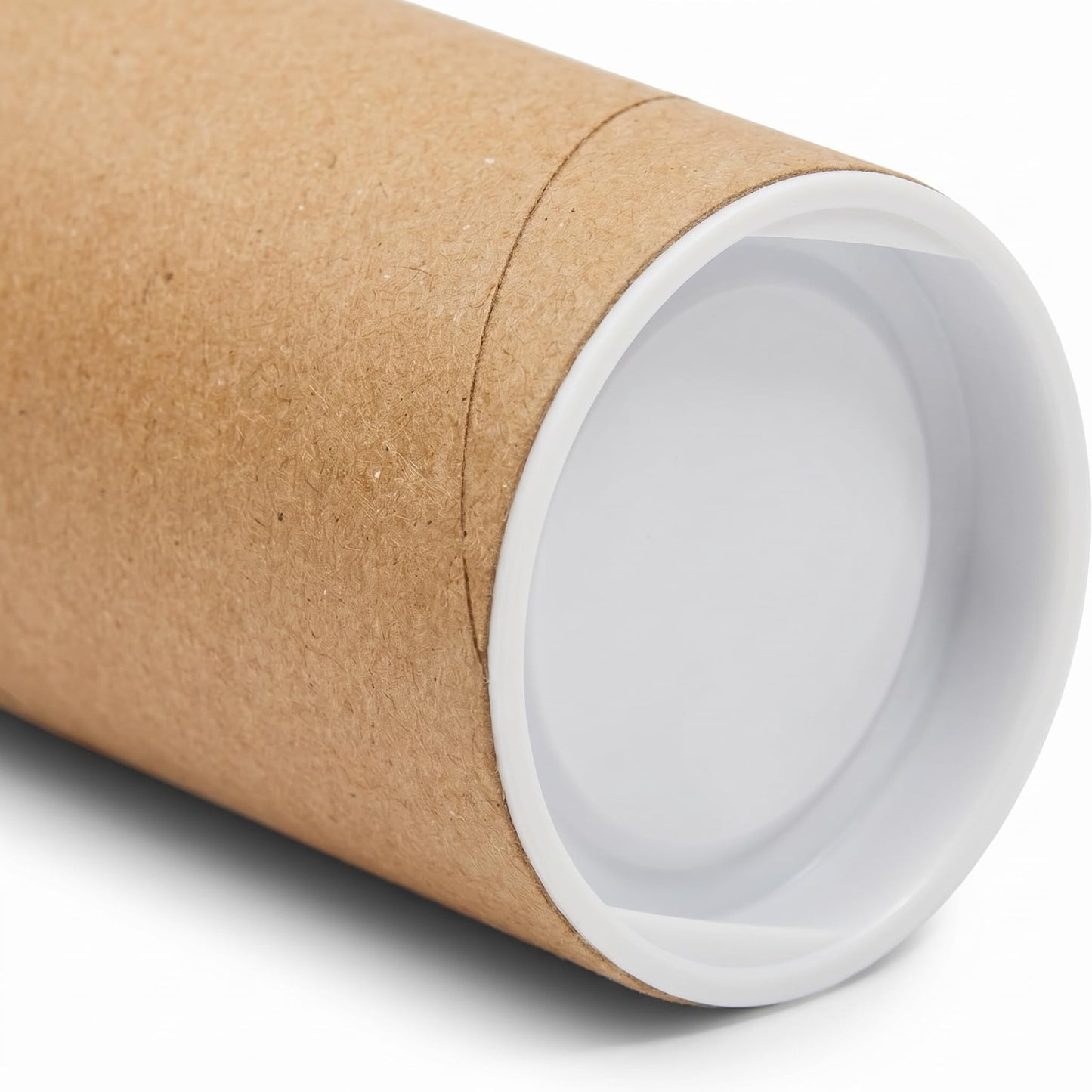 Anscher 12-Pack Shipping Mailing Cardboard Tubes with Caps, 2x15-Inch Kraft Paper Poster Tubes Mailing are essential for safely shipping documents, posters, artwork, and other delicate items.