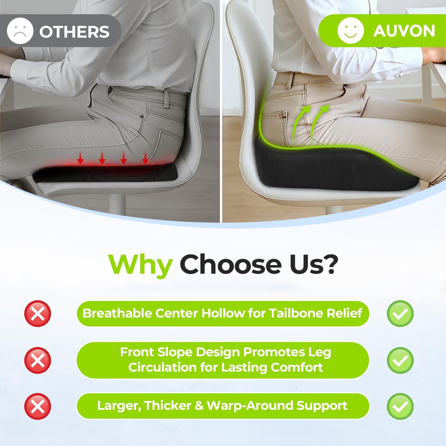 AUVON Hemorrhoid Cushion