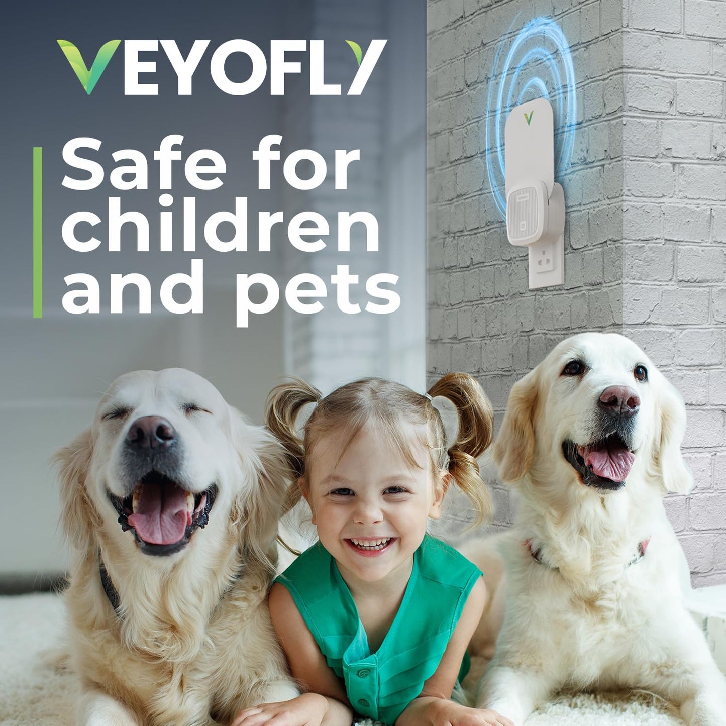 VEYOFLY Fruit Fly Traps for Indoors (4 Device + 12 Refills), Gnat Trap Indoor Plug in, Bug Traps, Flying Insect Trap, Gnat Traps for House Indoors, Fly Trap Indoor for Home Bug Light, Gnats Catcher