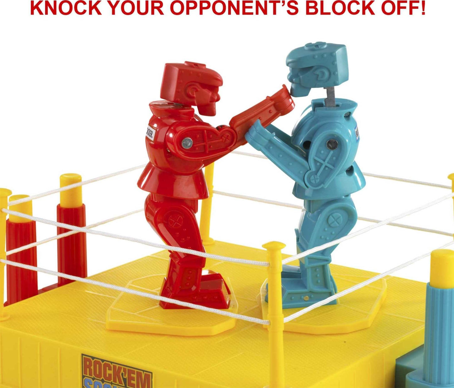 Mattel Games Rock 'Em Sock Em Robots: you control the battle of the robots in a boxing ring