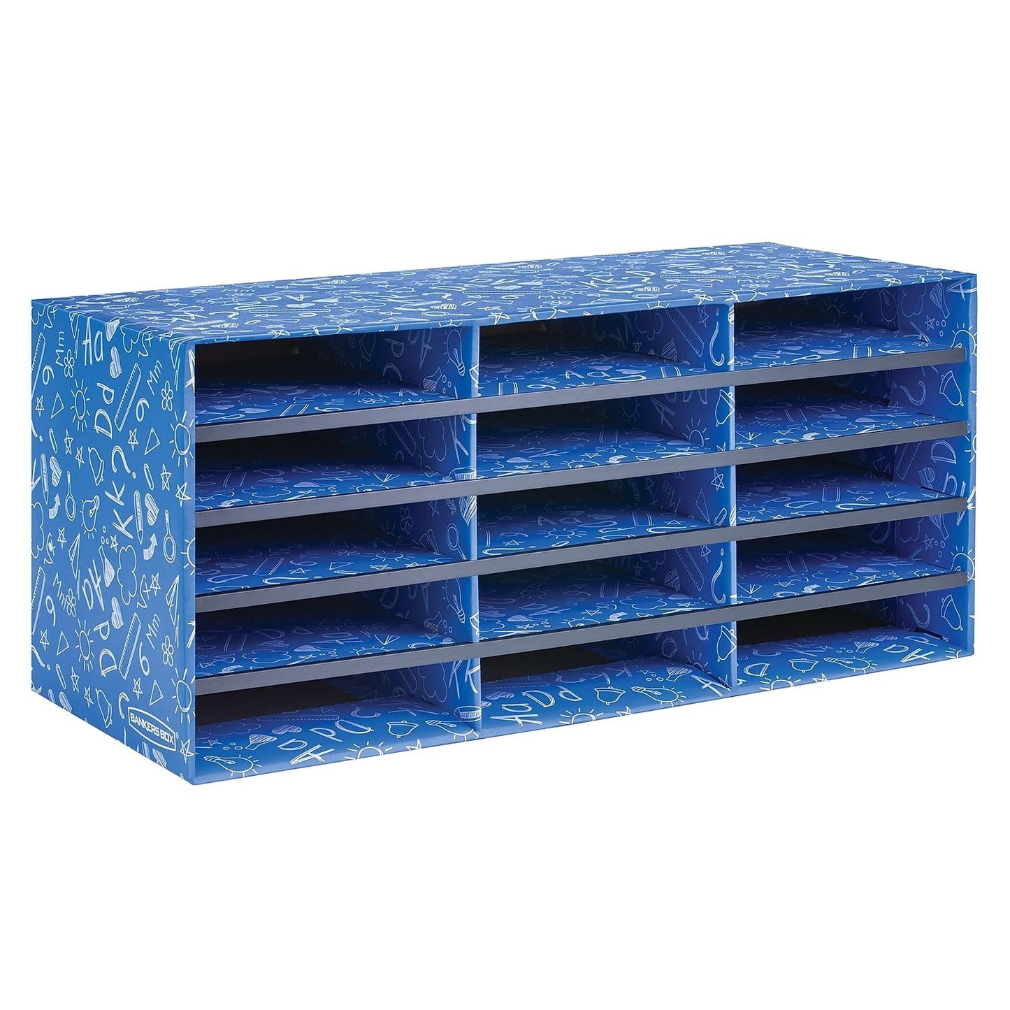 Bankers Box Classroom 15 Compartment Literature Sorter, Single (3384301)
