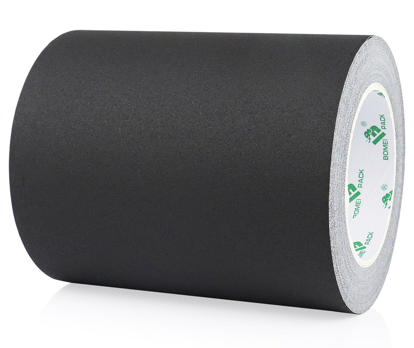 BOMEI PACK Wide Black Gaffer Tape 6 Inch x 30Yds, Non Reflective Residue Free Pro Matte Gaffing Tape for Photography