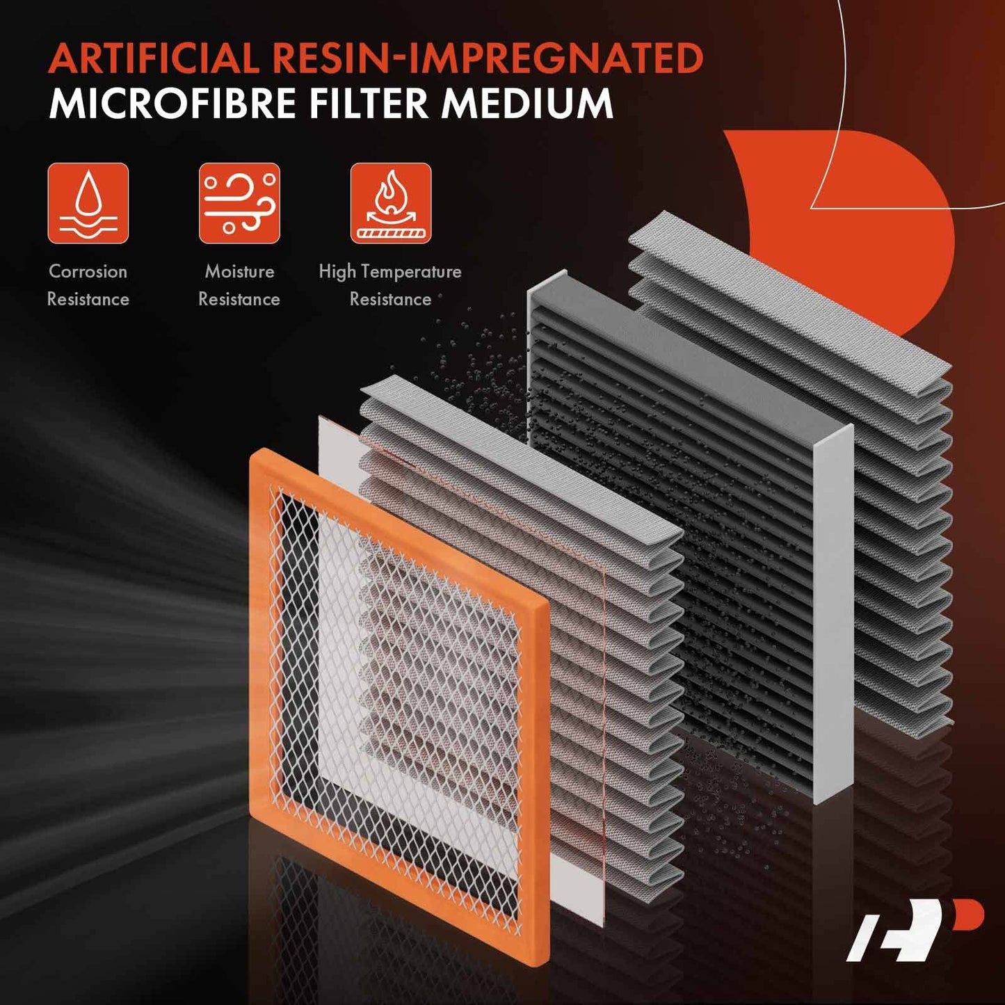 A-Premium 2 Pack Engine Air Filter Fits for CA10677, Compatible with Toyota RAV4 2013-2018, Avalon 2013-2019, Camry 2012-2017 & Lexus ES300h 2013-2018, HS250h 2010-2012, LS460 2007-2017, LS600h 08-16