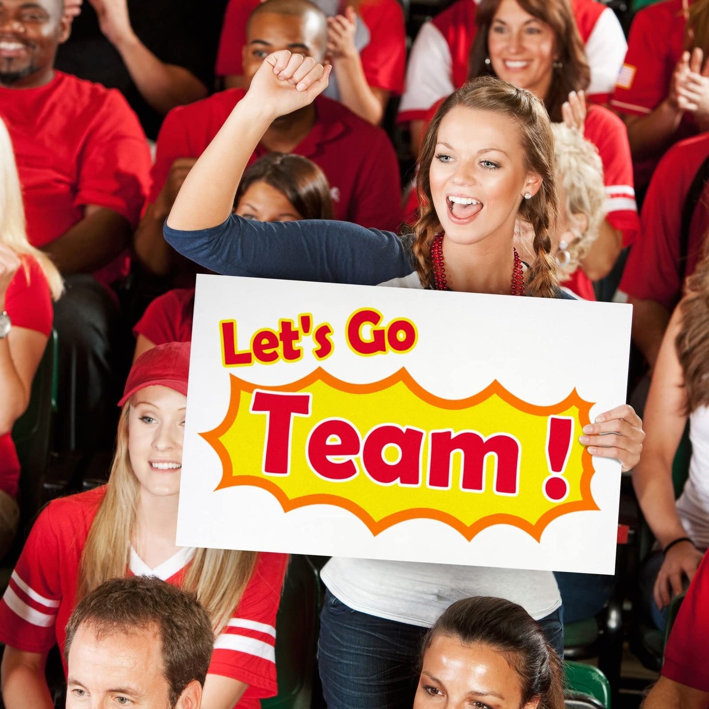 8-Pack Corrugated Plastic Yard Signs with Stakes 24x36 for Outdoor, Garage Sale Supplies, Estate Sale, Open House, Birthday, Moving, Lawn, 4mm Thick, White Blank Surface