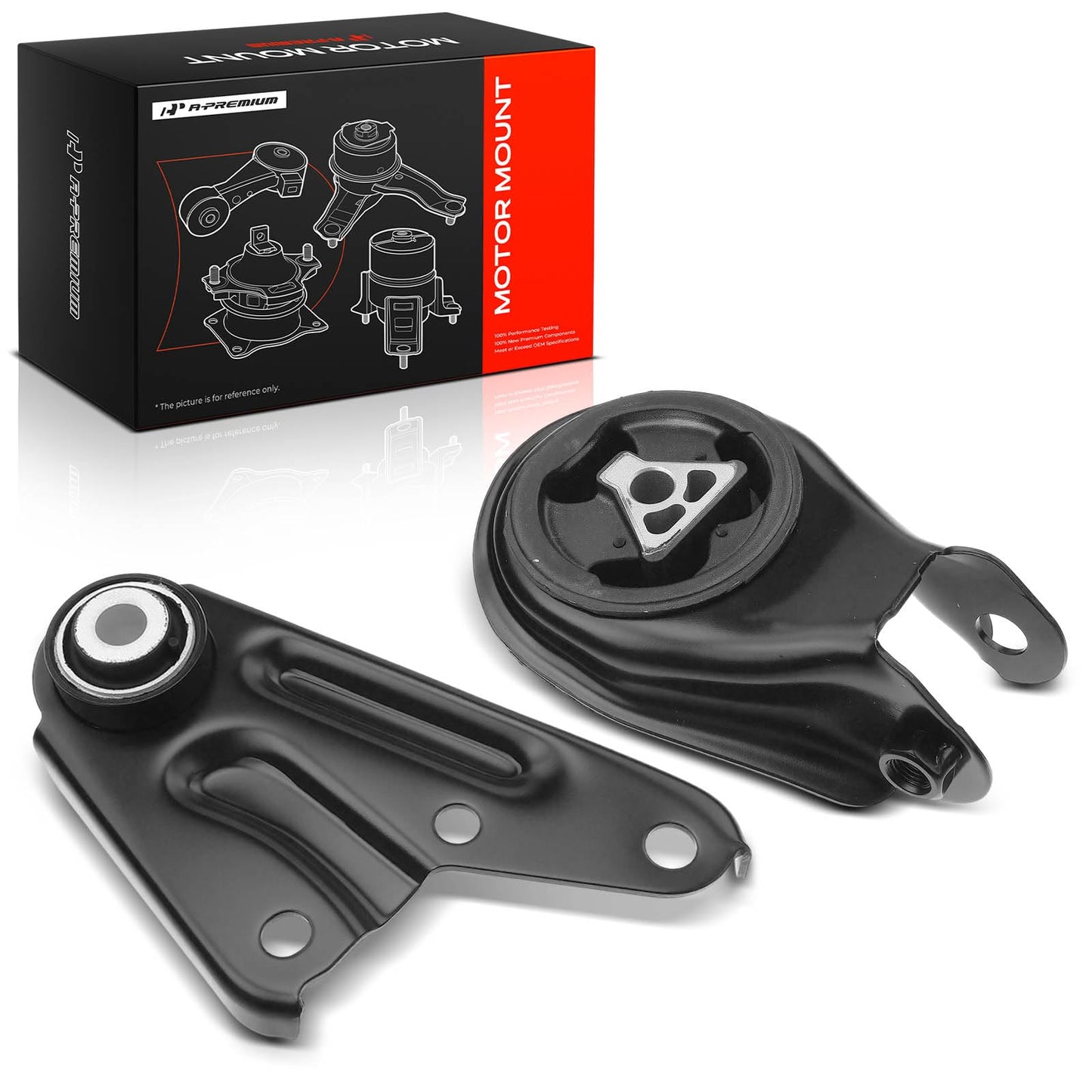 A-Premium 2PCS Engine Motor Mount and Torque Strut Mount Set Compatible with Mazda 3 2004-2013, 5 2006-2010/2012-2015, 3 Sport 2009-2013, Automatic Transmission