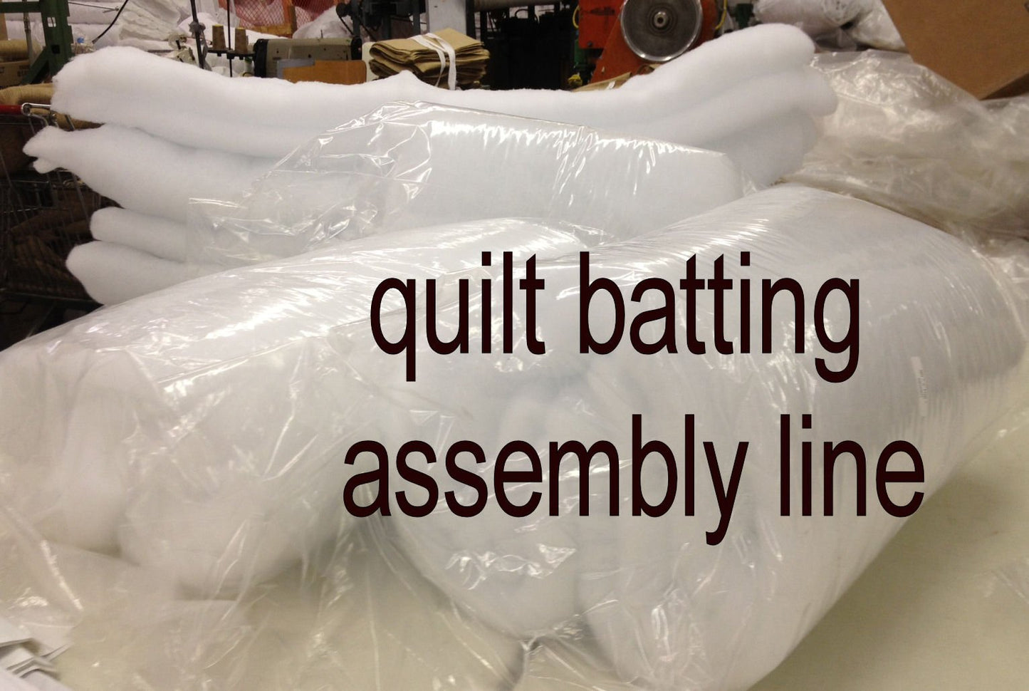 Cotton Alternative Quilt Batting 90" x 108" Queen (Medium Weight)